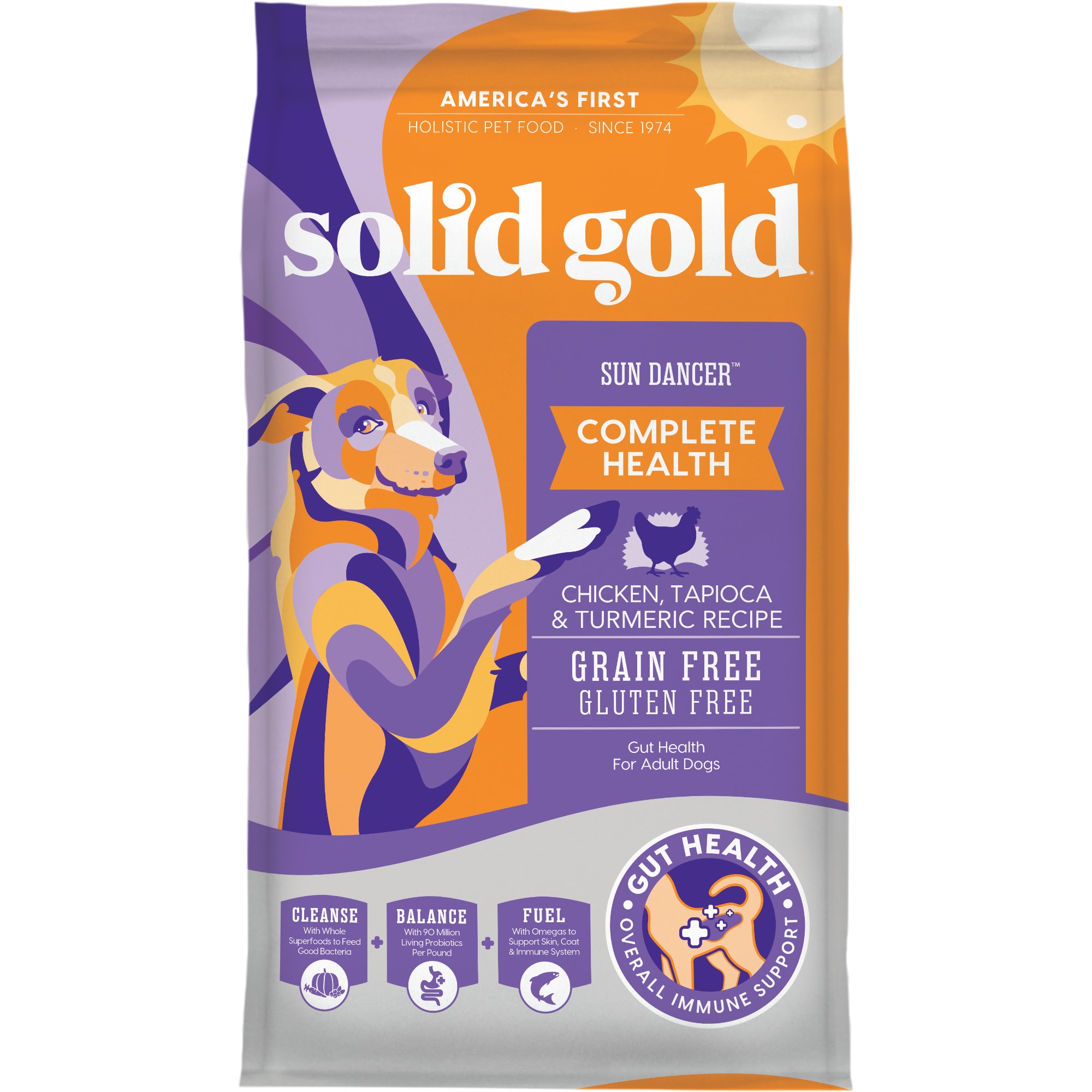 Solid Gold Sun Dancer Chicken Tapioca Quinoa Grain Free Adult