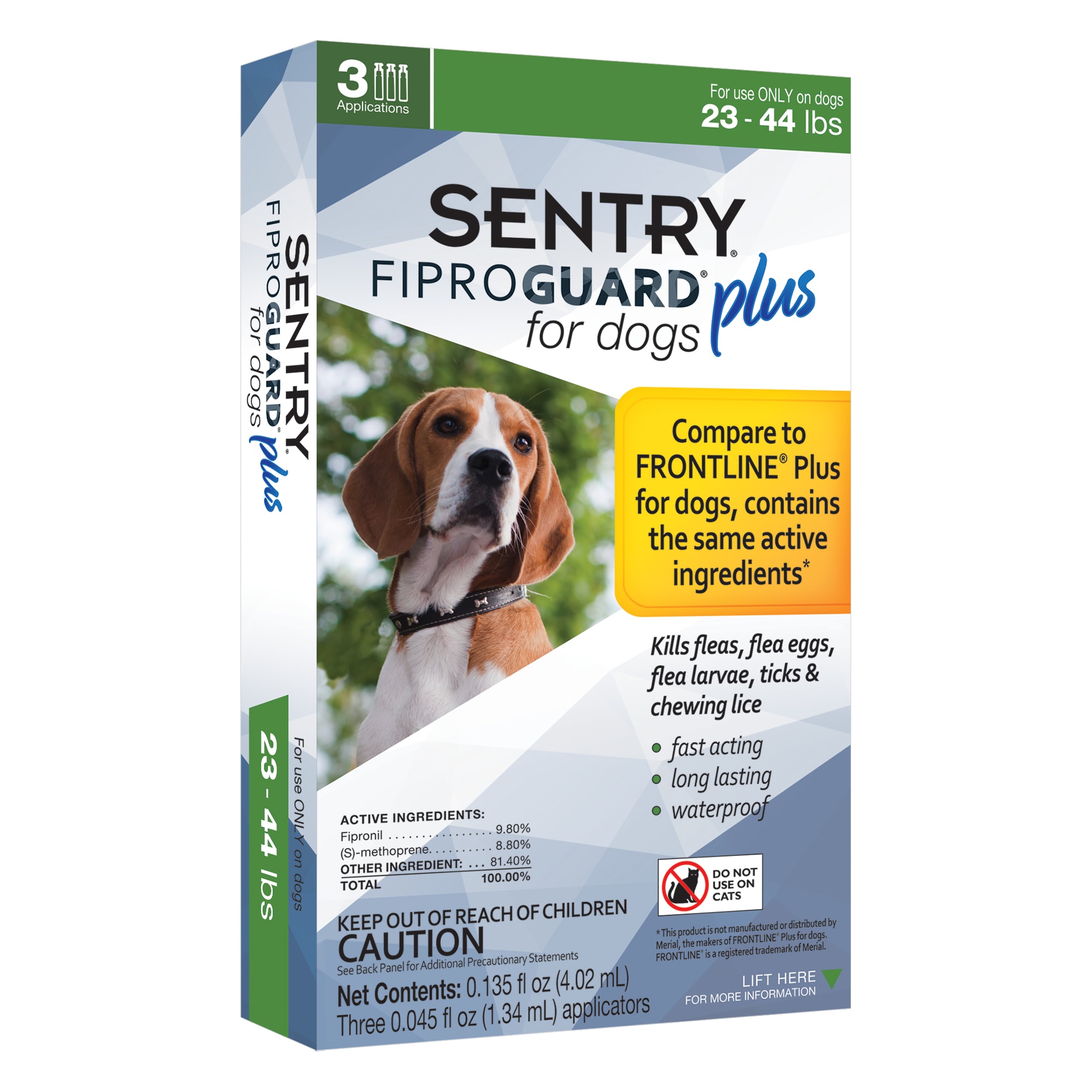 frontline plus for dogs 8 month supply