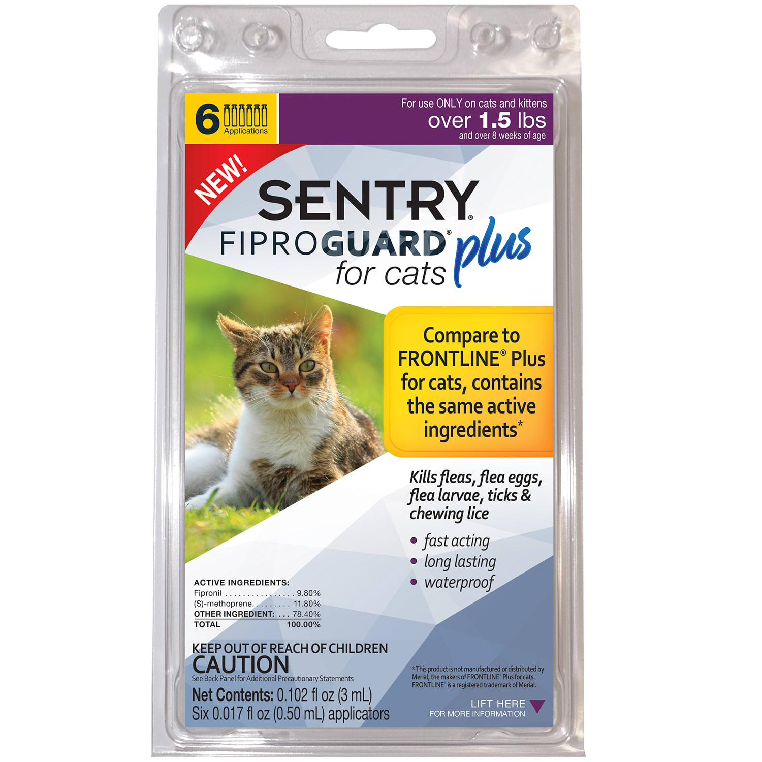 Sentry FIPROGUARD PLUS for Cats 