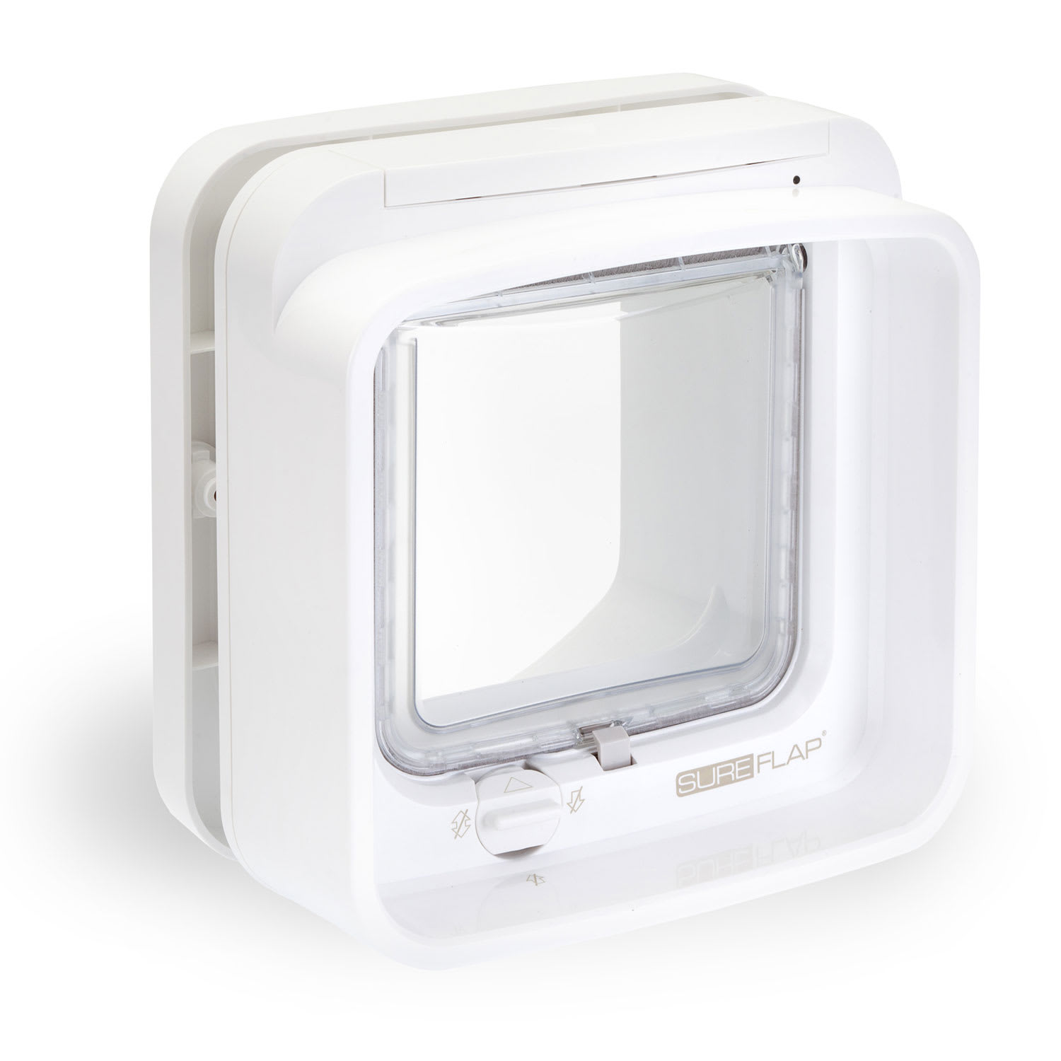 Sureflap white 2025 microchip cat door