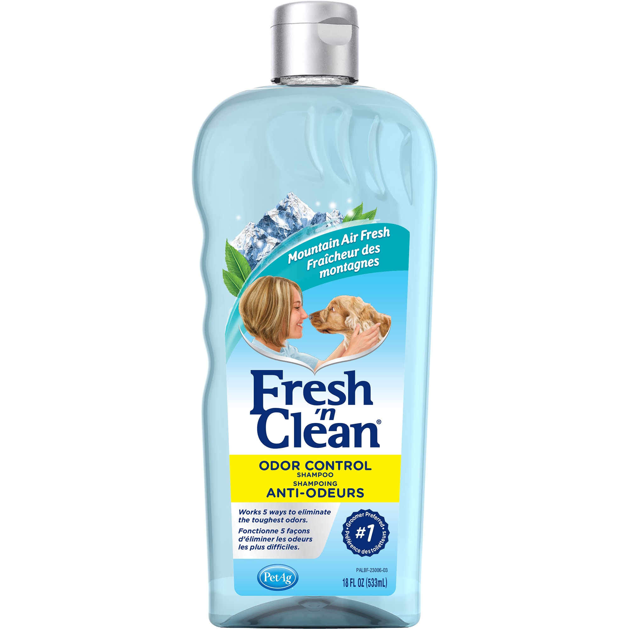 fresh dog shampoo