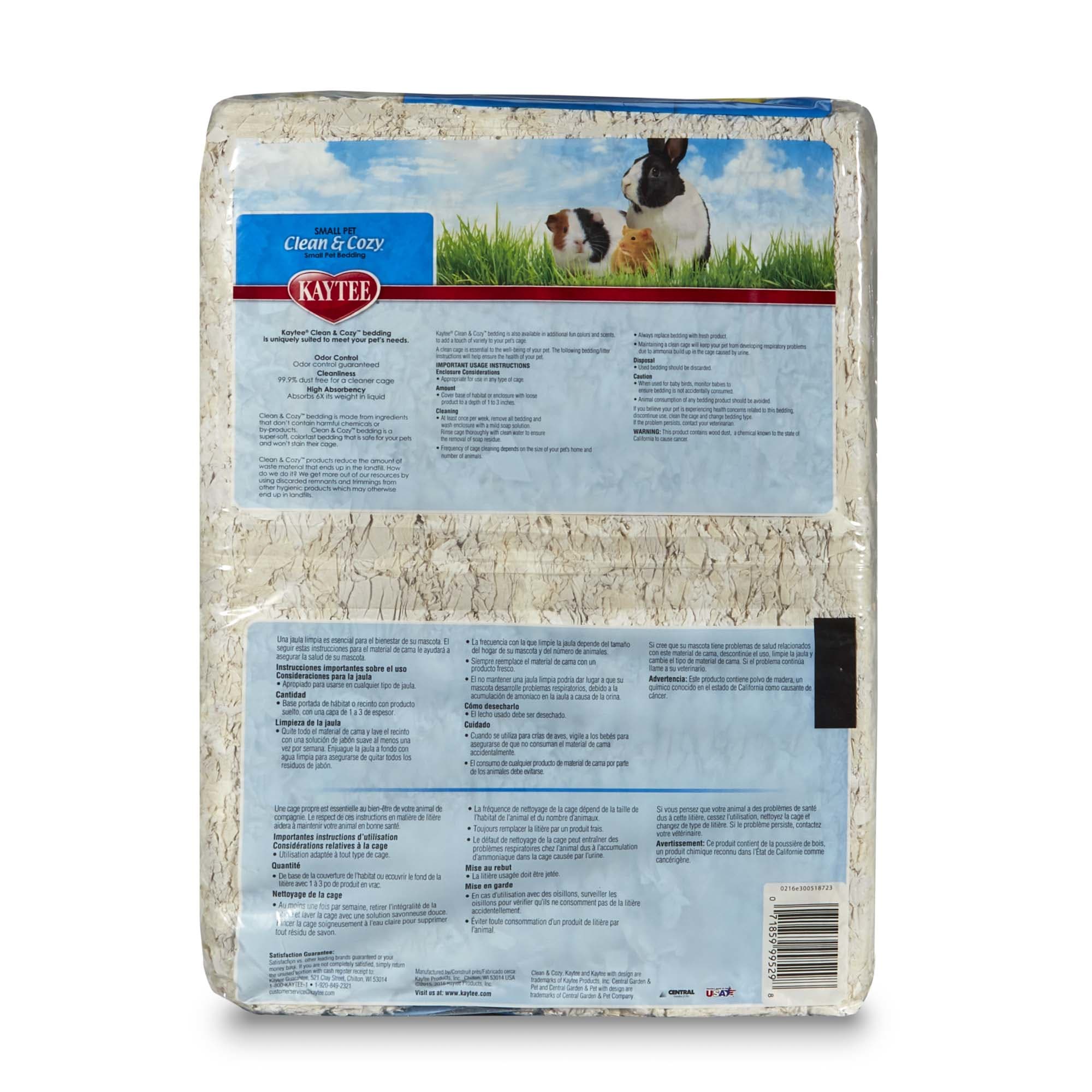 Kaytee Clean and Cozy Extreme Odor Control Bedding