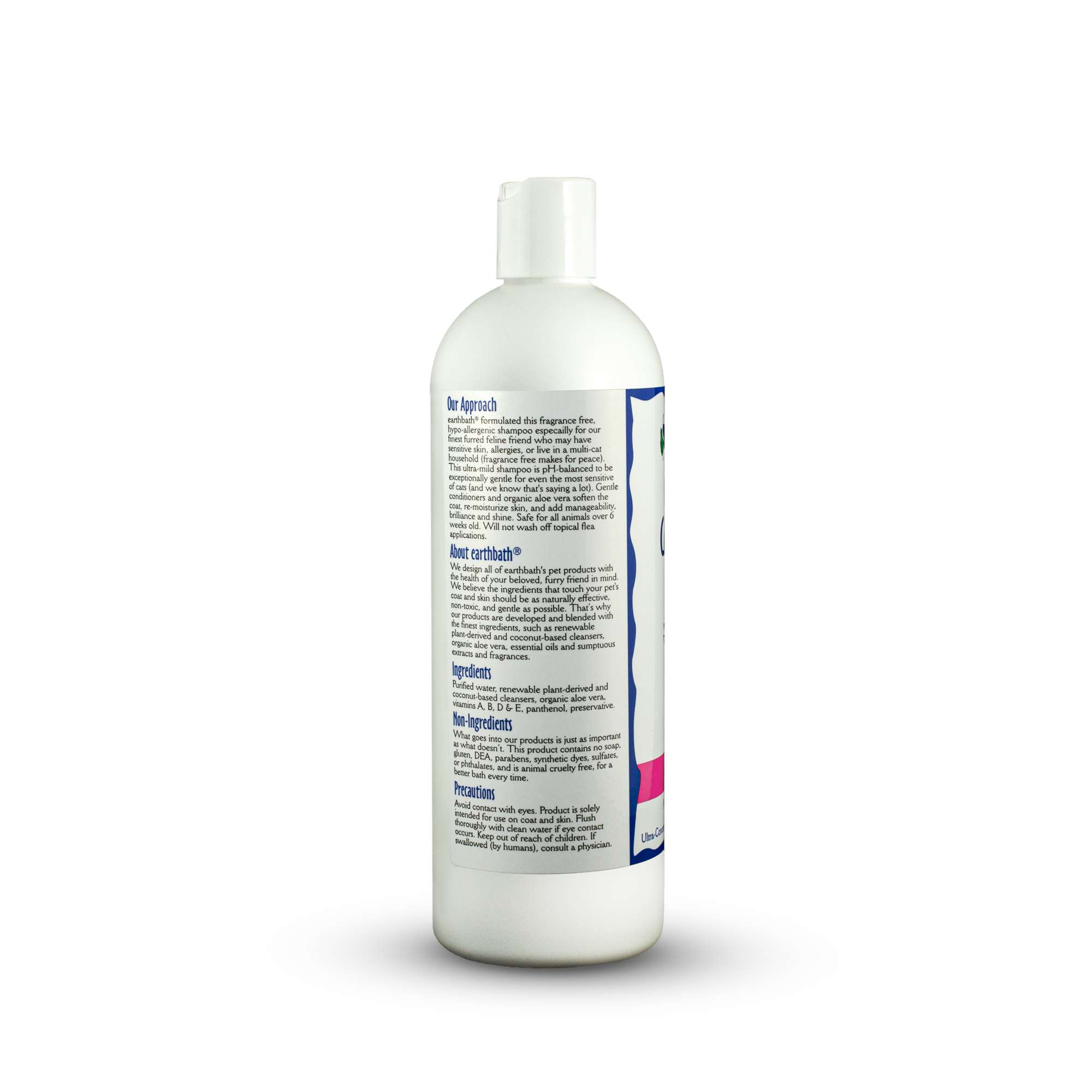 Earthbath Hypo Allergenic Fragrance Free Cat Shampoo 16 fl. oz. Petco