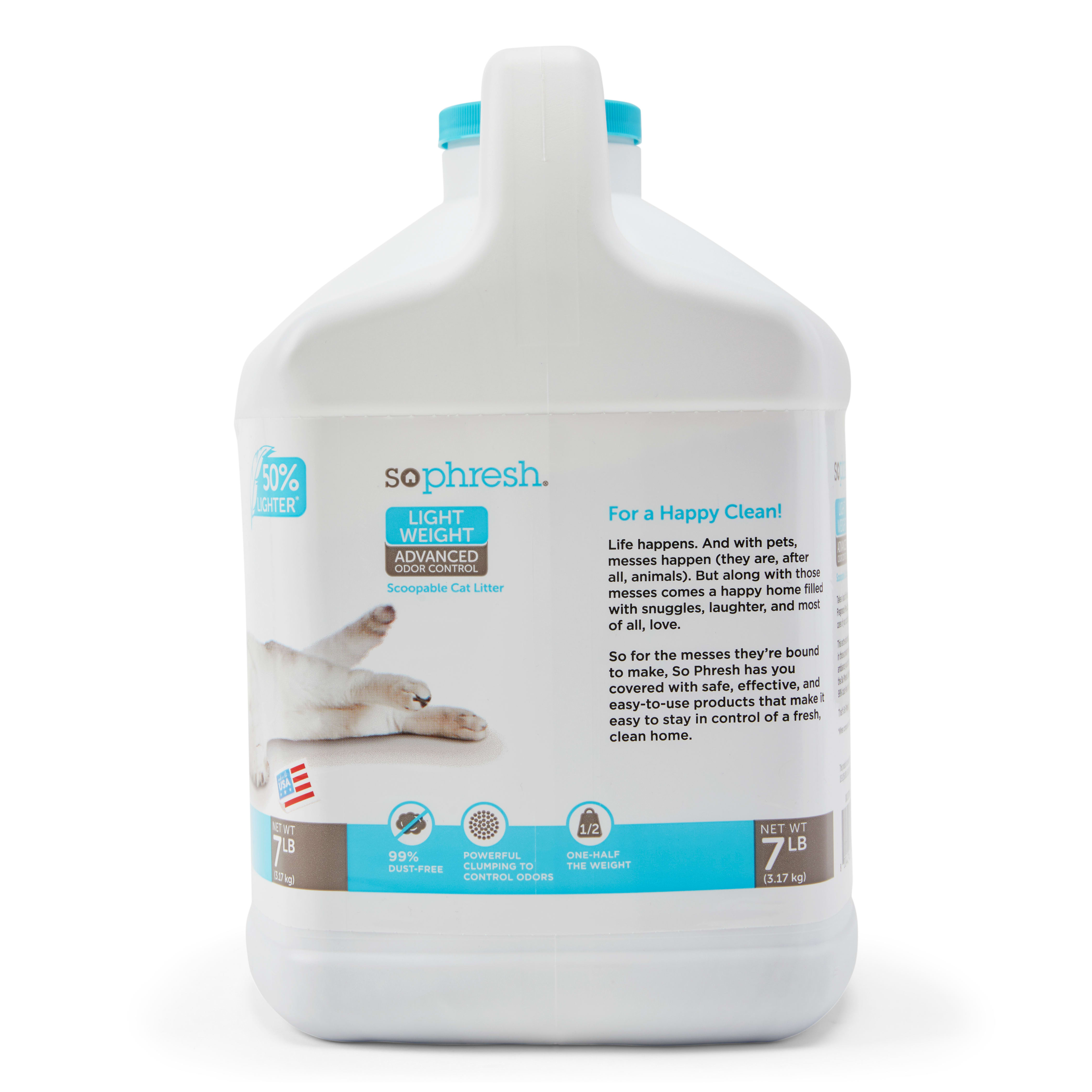 So phresh lightweight cat litter discount