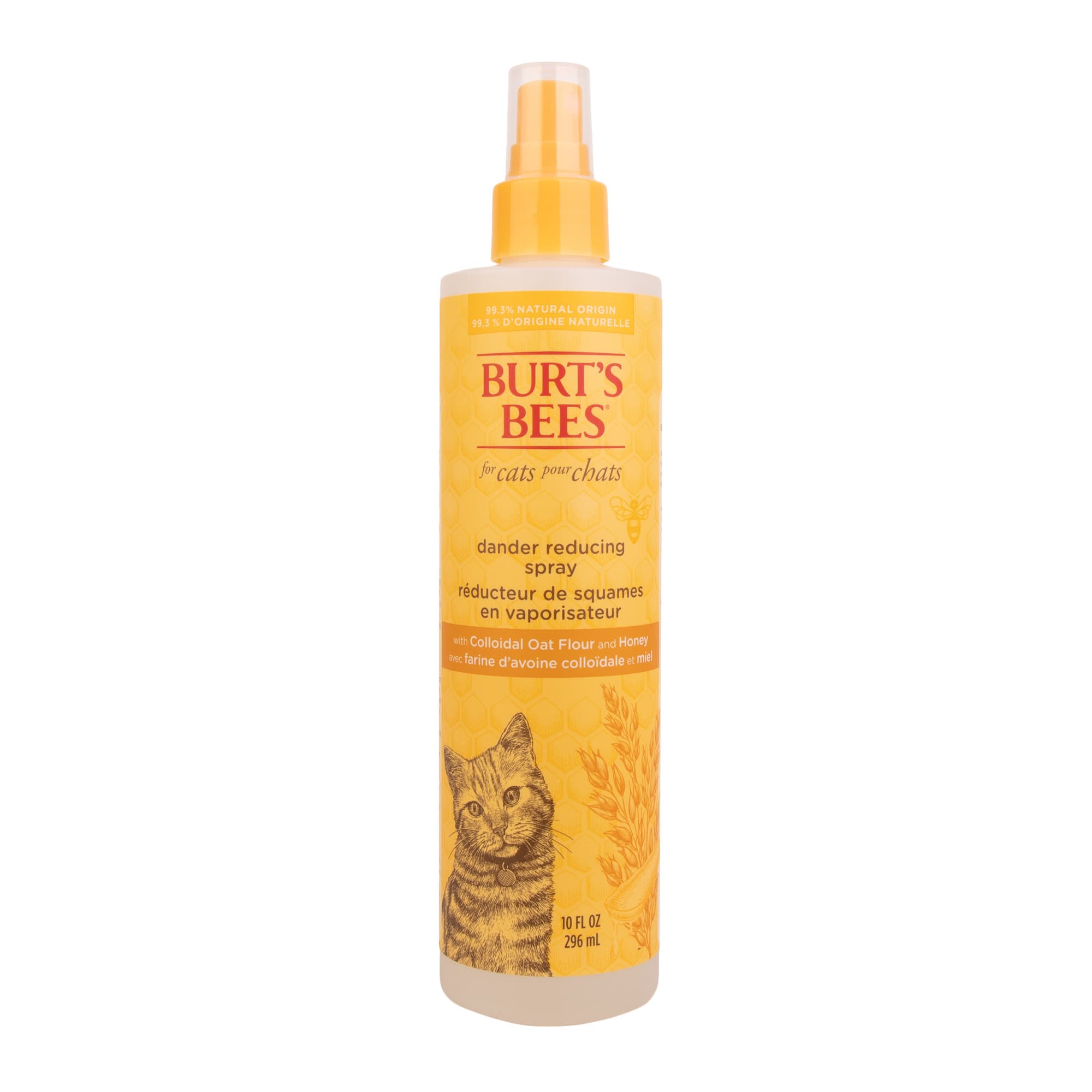 Burt s Bees Natural Pet Care for Cats Dander Reducing Spray