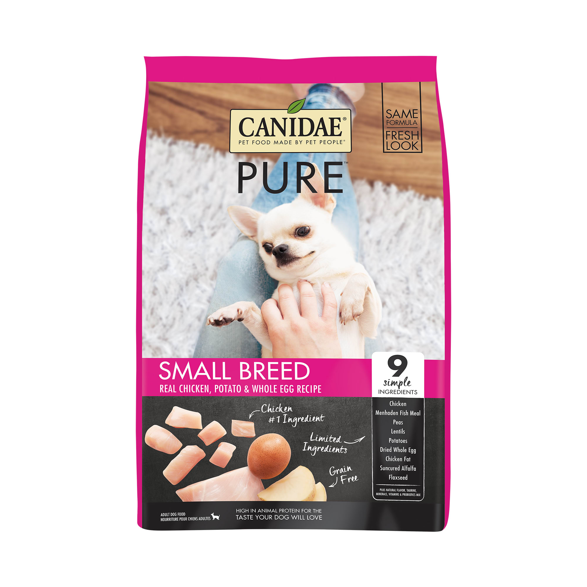 UPC 640461018031 product image for CANIDAE PURE Grain Free Limited Ingredient Small Breed Real Chicken, Potato & Wh | upcitemdb.com