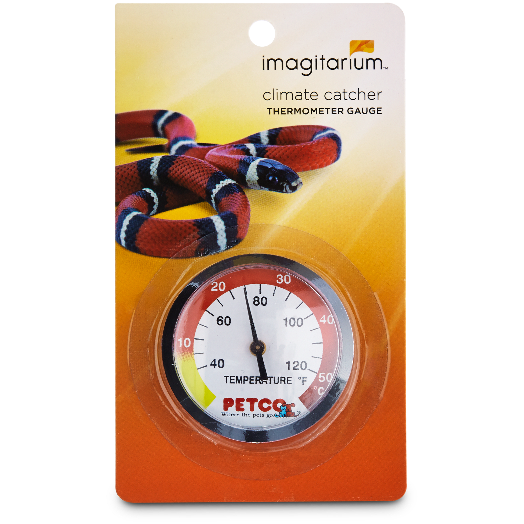 Imagitarium Reptile Thermometer Gauge & EasyRead Dial