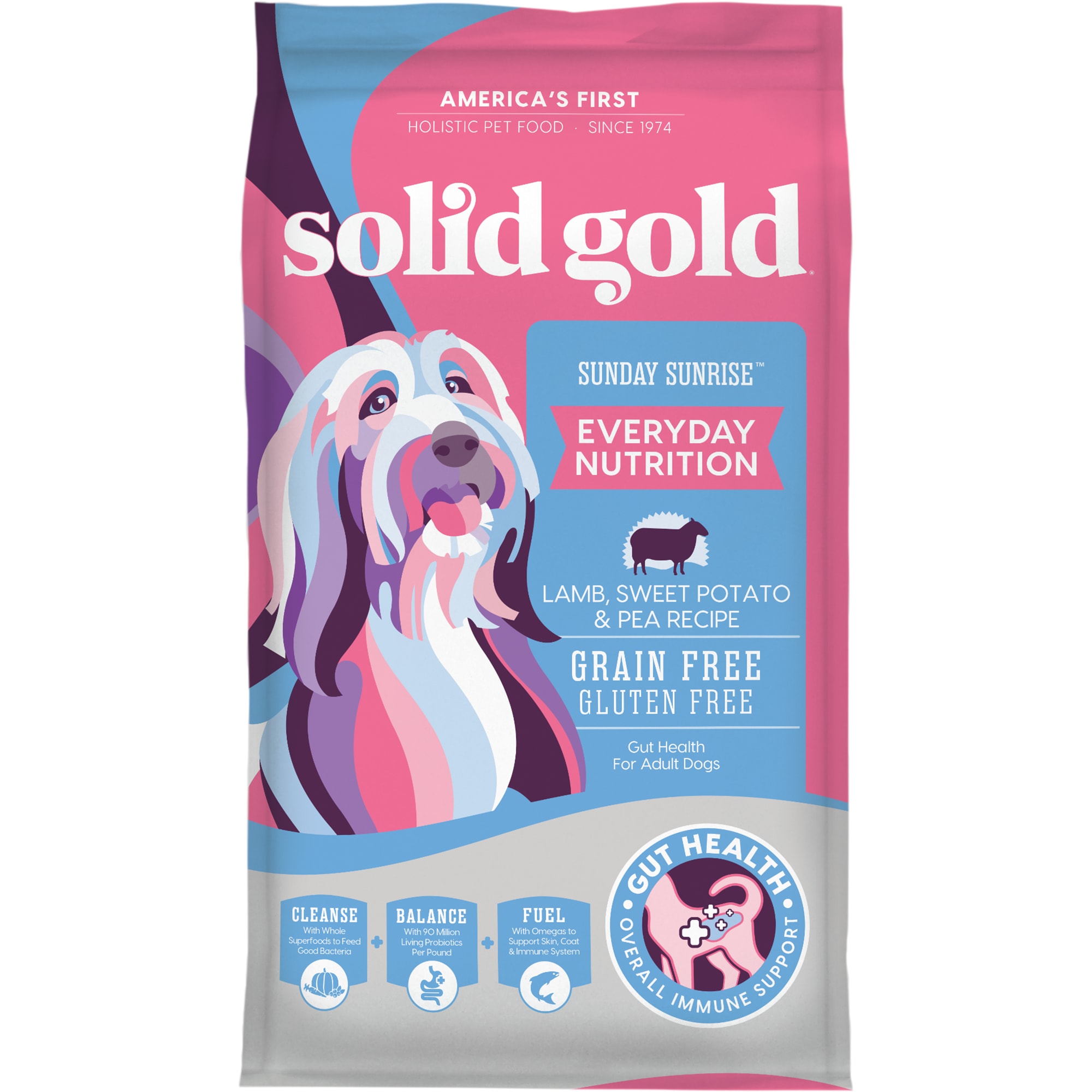 Solid gold senior dog sales food