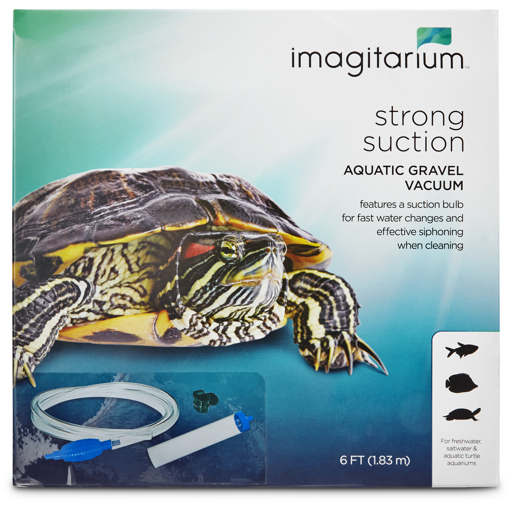 Imagitarium Turtle Gravel Vacuum