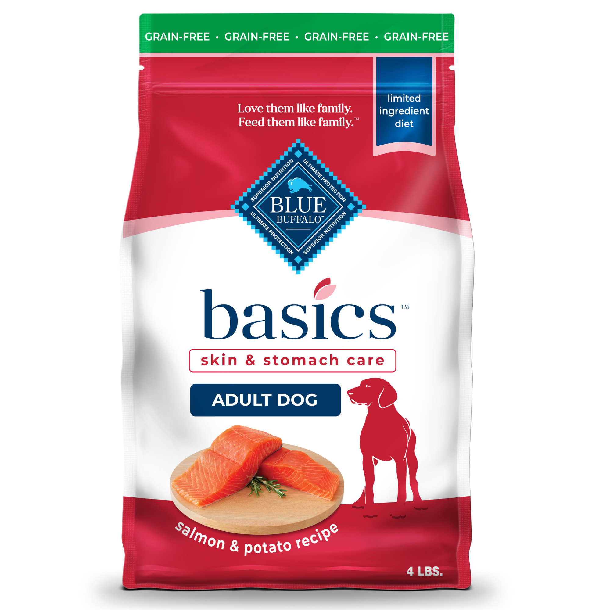 Blue buffalo grain free salmon best sale dog food