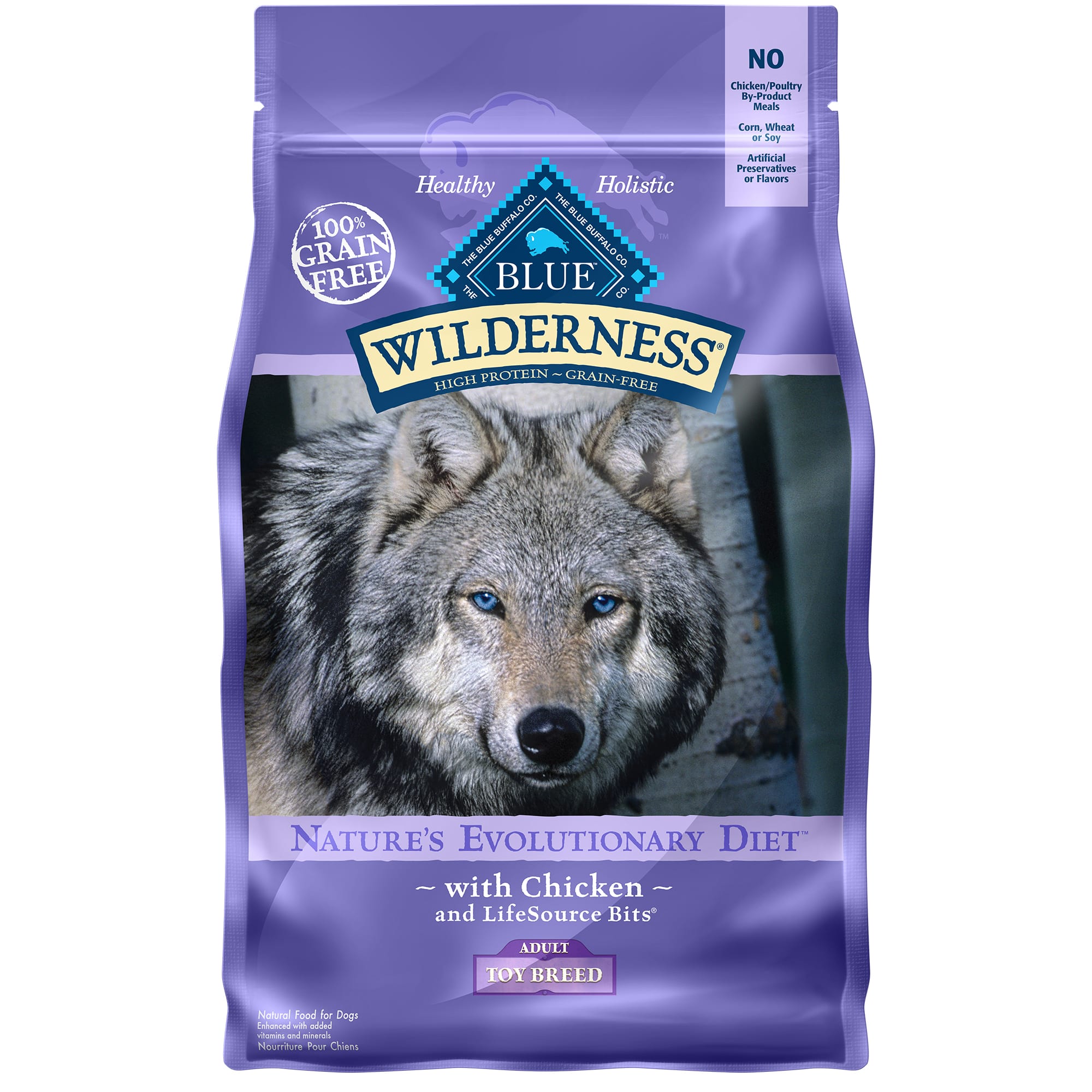 blue wilderness toy breed
