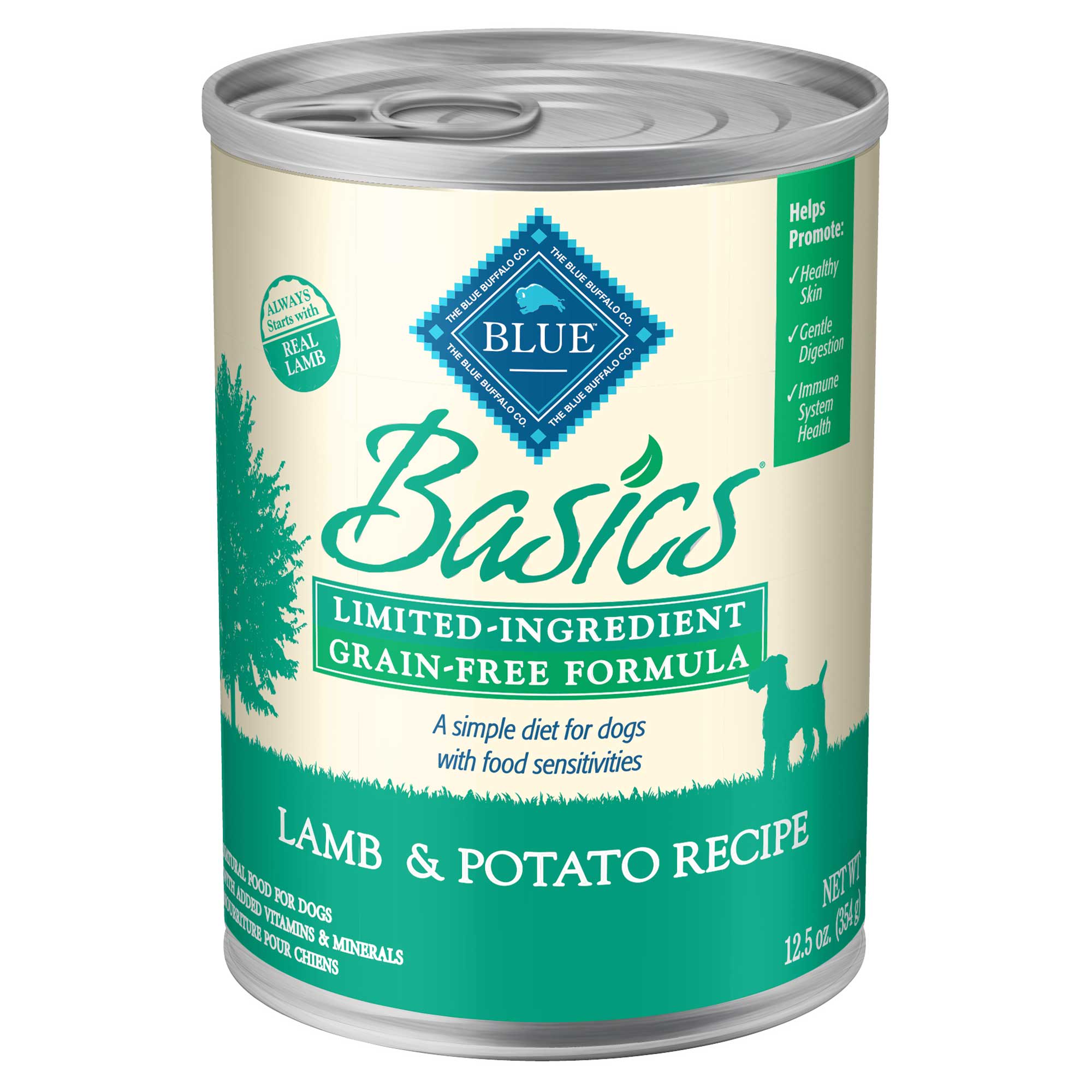 blue basics lamb and potato