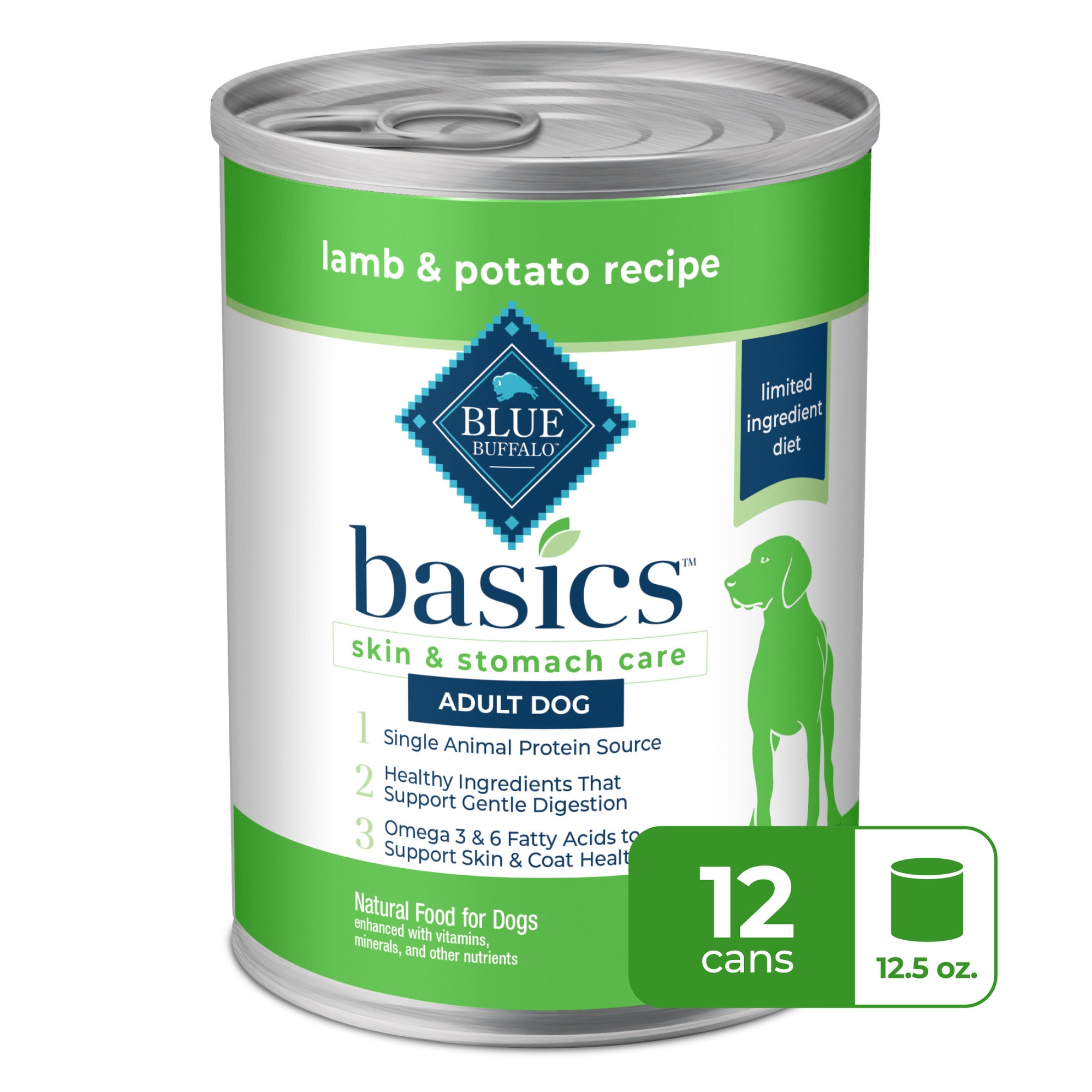 canned dog food limited ingredient