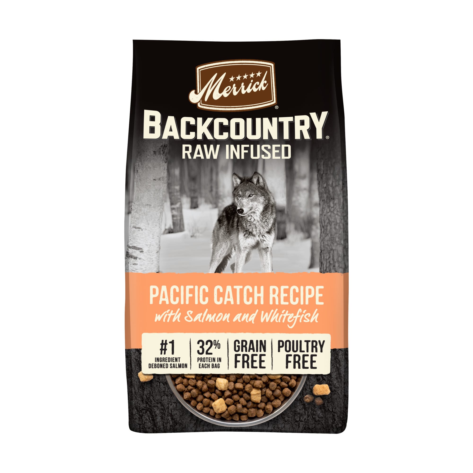 merrick backcountry raw infused pacific catch