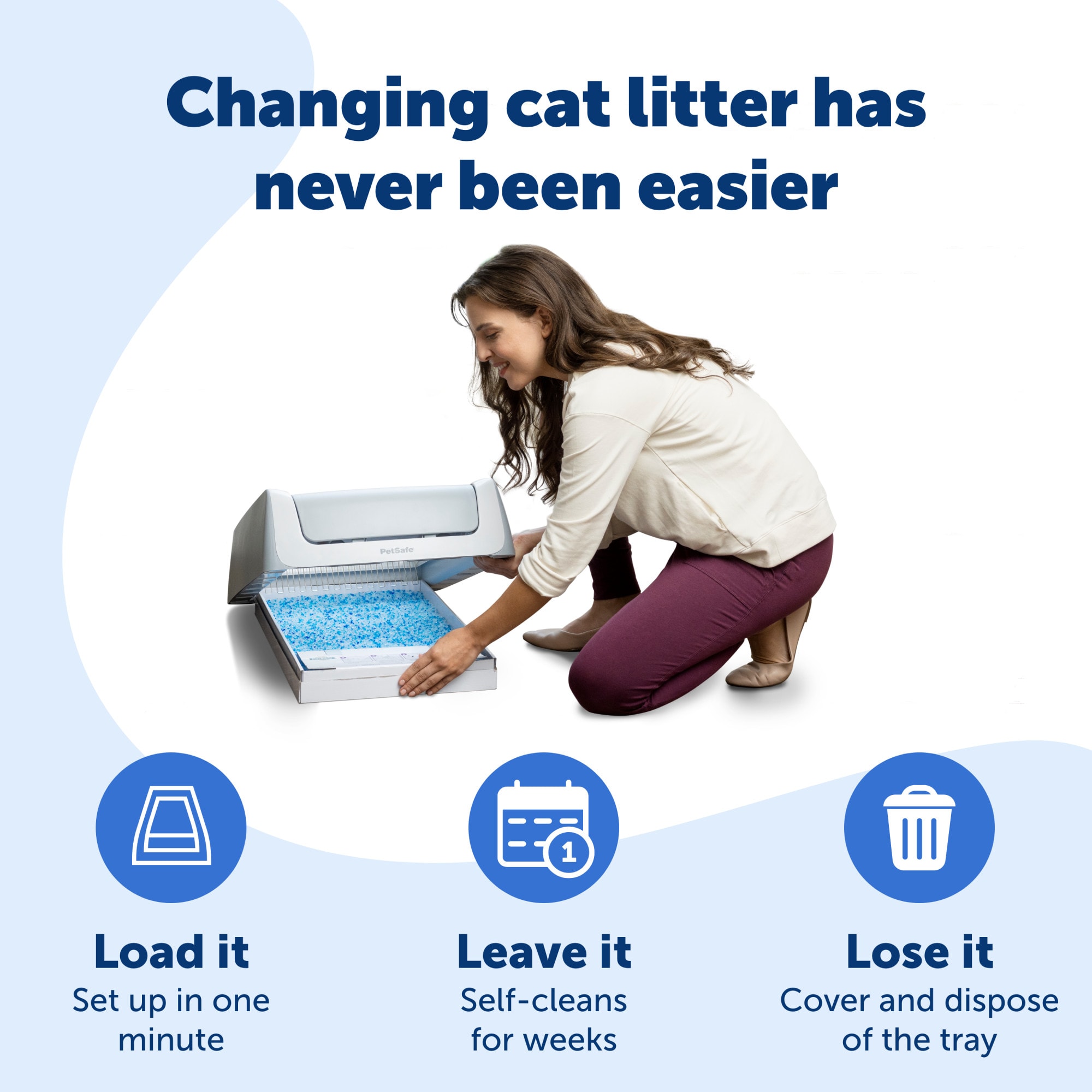 under litter box tray