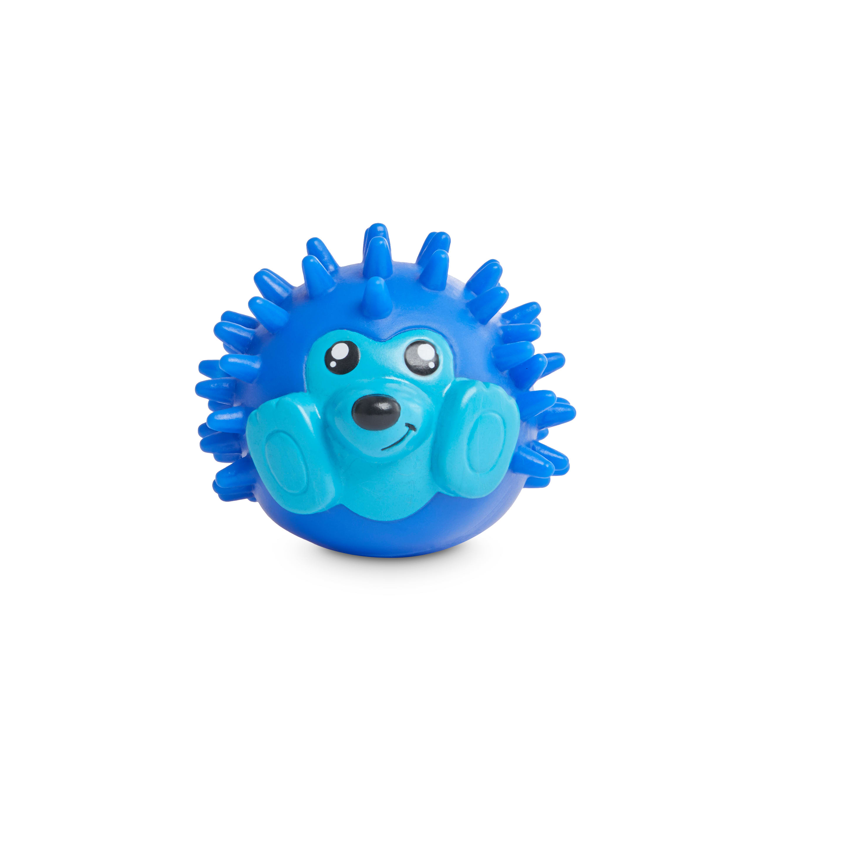 blue hedgehog dog toy