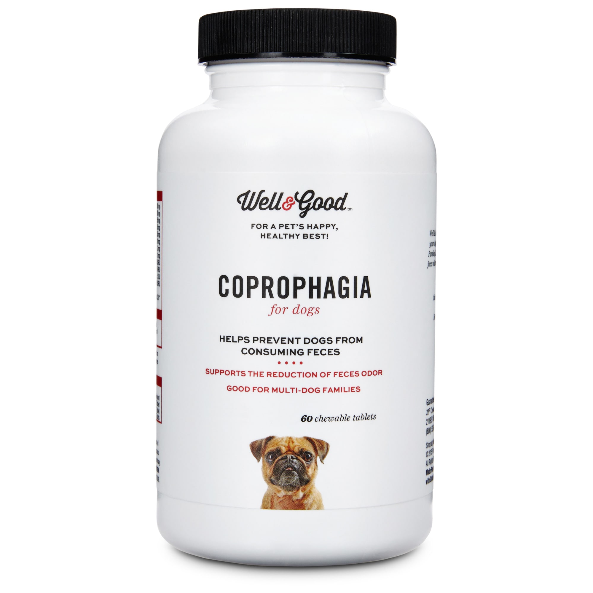 Good Coprophagia Dog Tablets, 120 count 