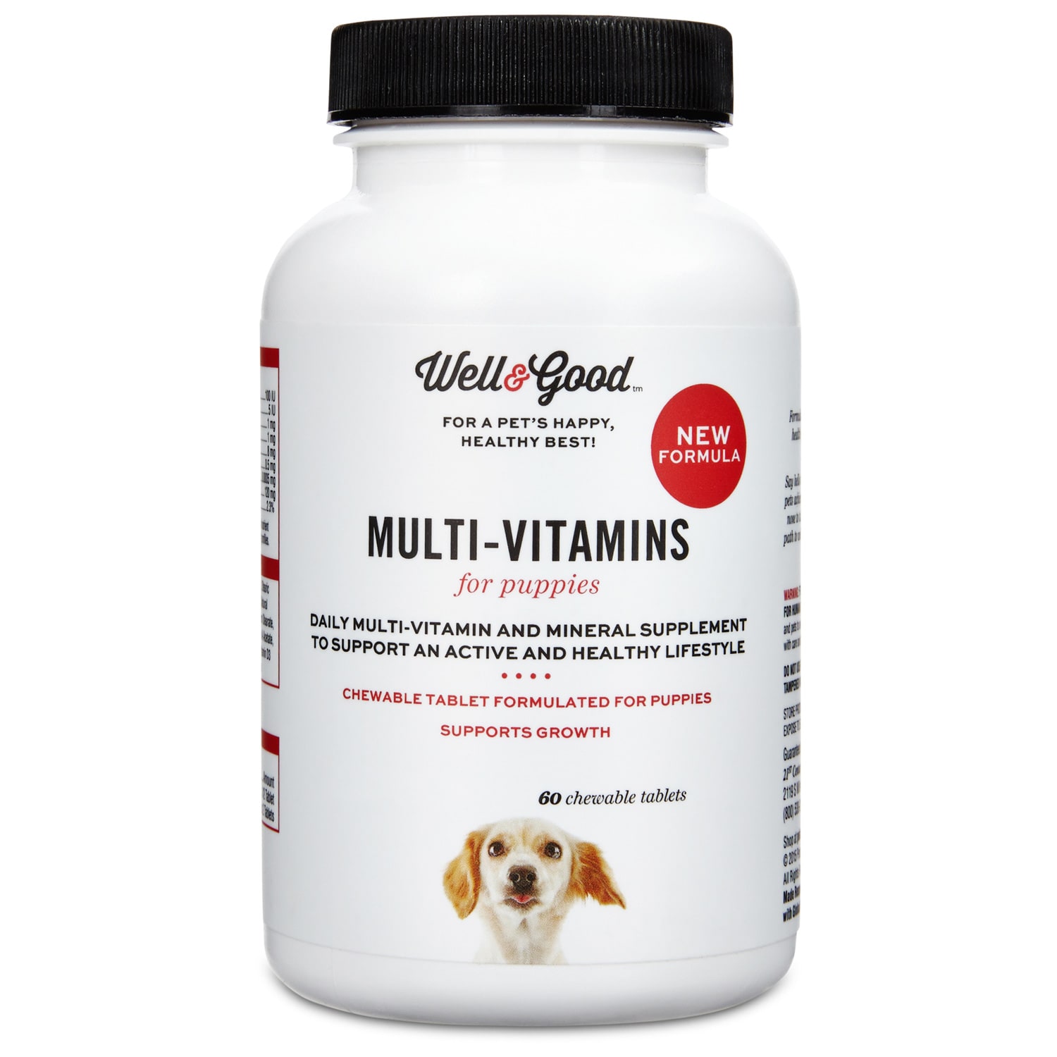 Well \u0026 Good Puppy Stage Vitamins, 60 