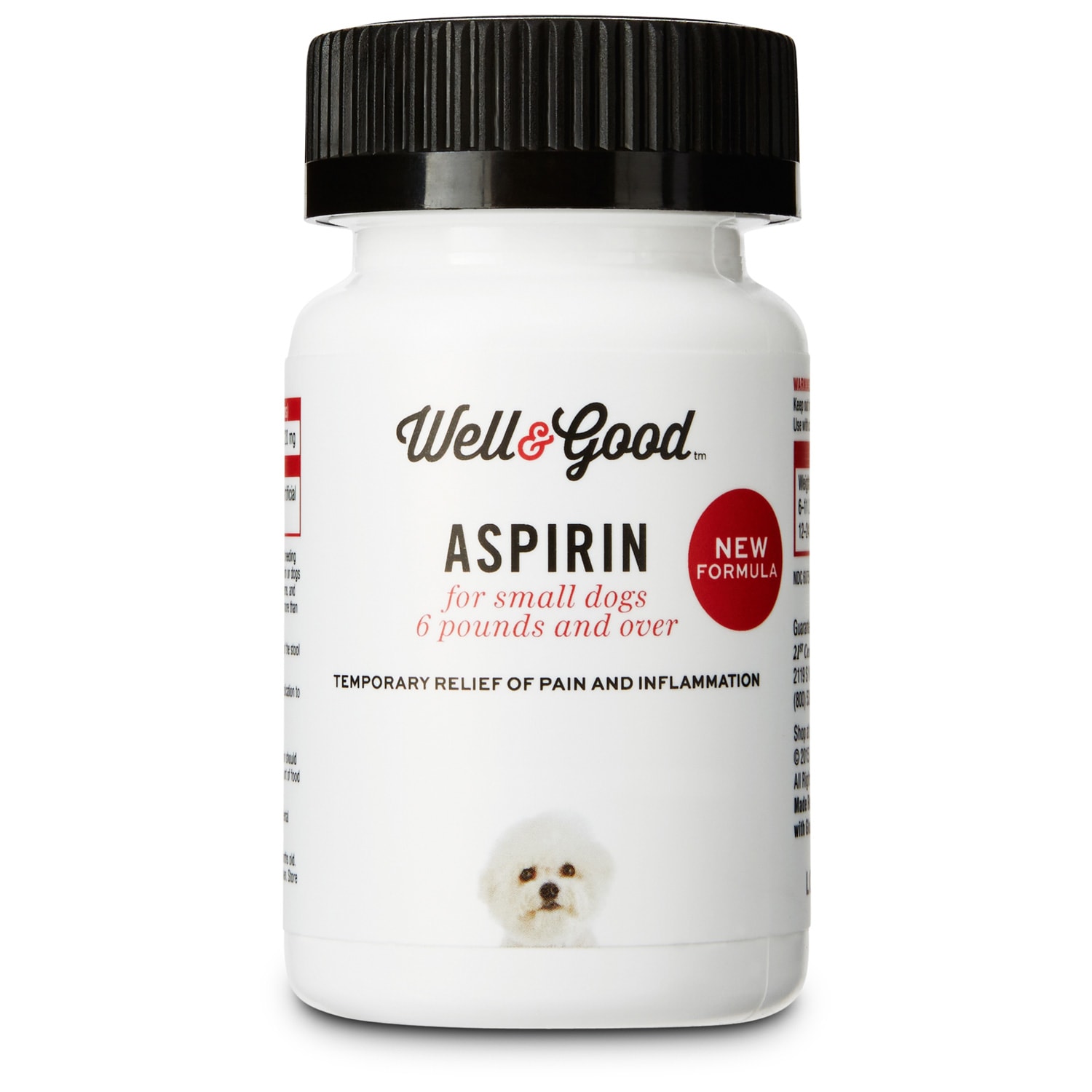 Well Good Buffered Dog Aspirin 75 Tablets For Small Dogs Petco