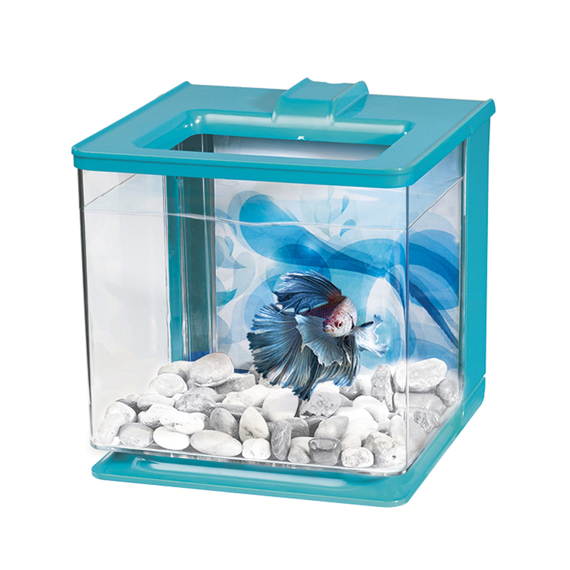 Marina 0 7 Gallon Betta Ez Care Aquarium Kit Blue Petco