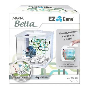 Marina 0.7 Gallon Betta EZ Care 
