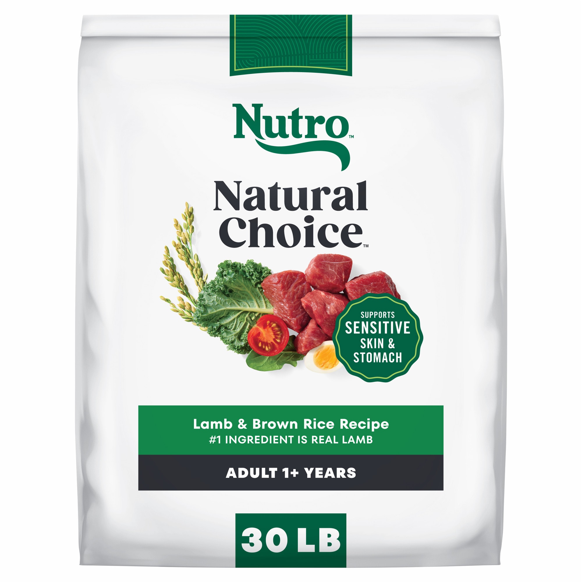 Nutro Natural Choice Lamb & Brown Rice Adult Dog Food 30 lbs