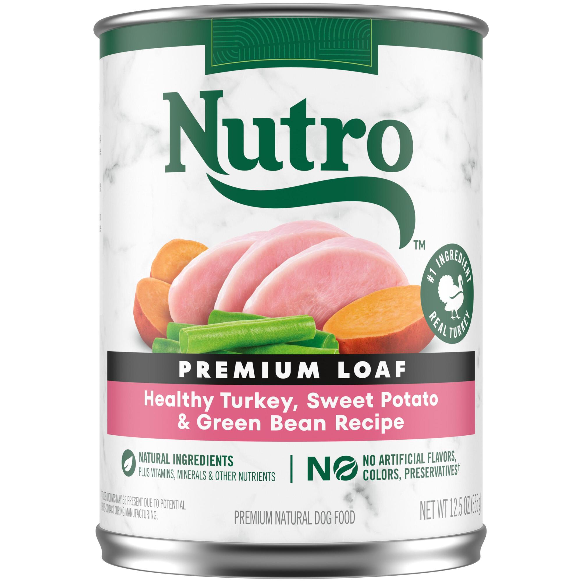 Nutro Premium Loaf Healthy Turkey Sweet Potato Green Bean