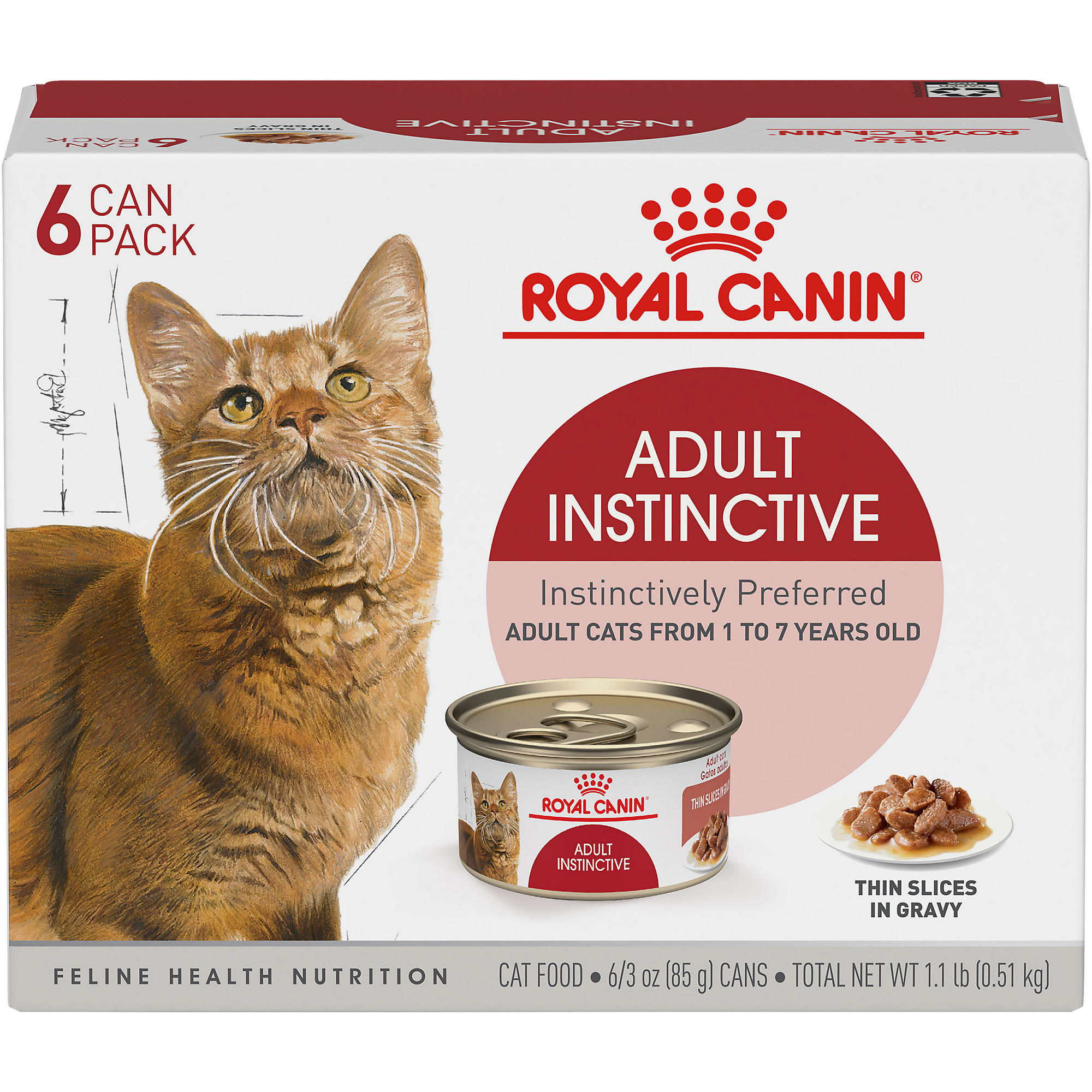 Royal Canin Adult Instinctive Thin Slices in Gravy Wet Cat Food