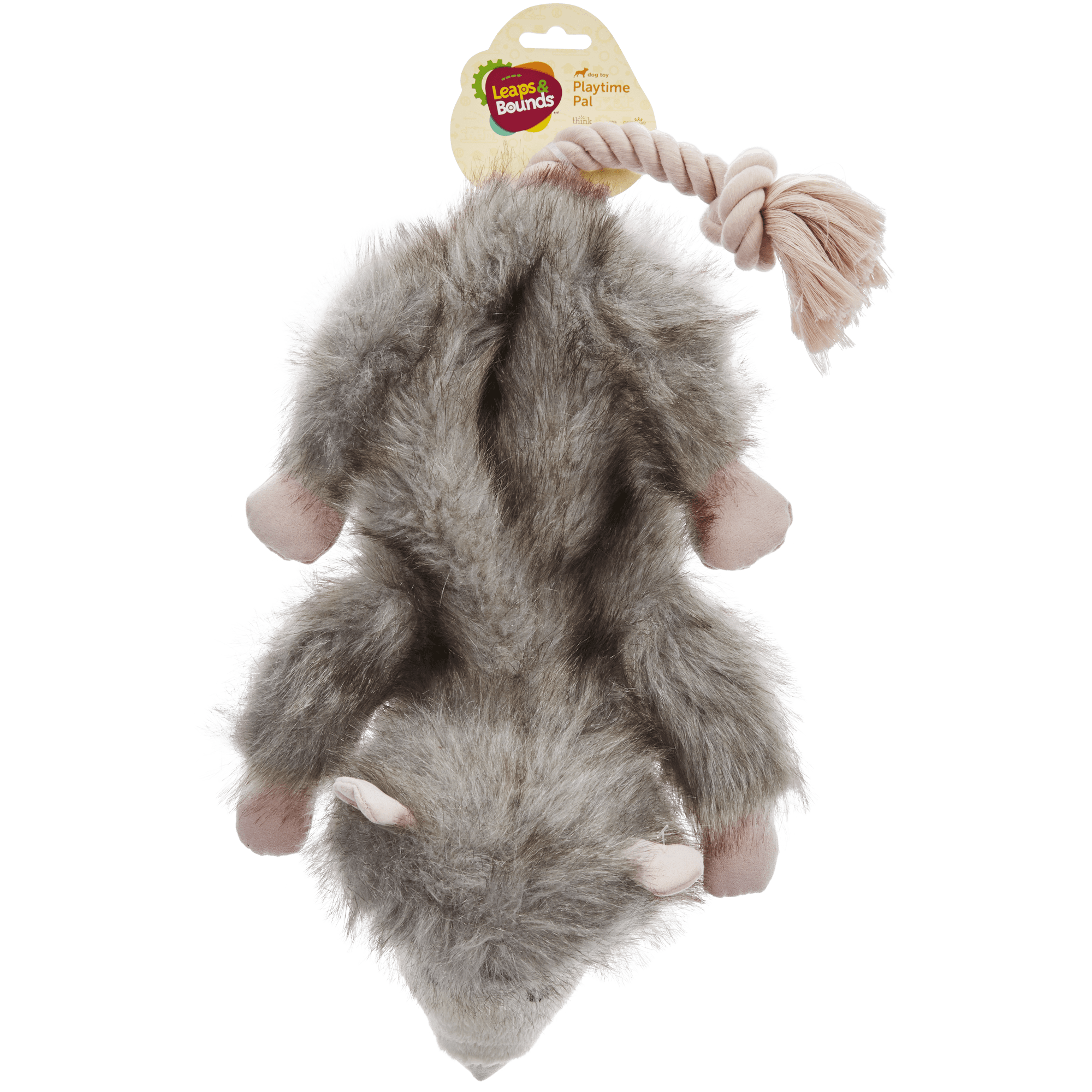 stuffed possum dog toy