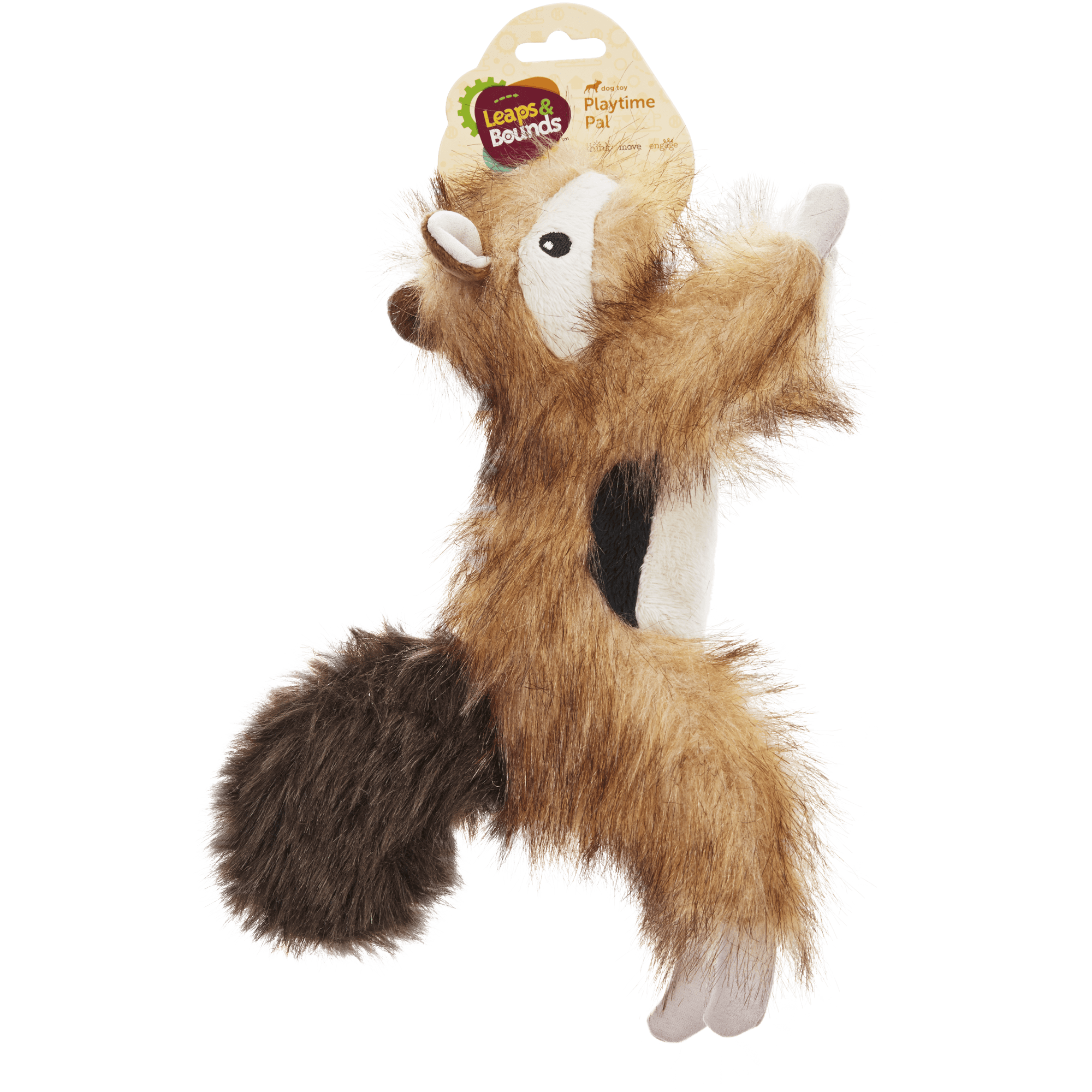 Leaps & Bounds Blind Plush Squirrel Dog Toy, Petco