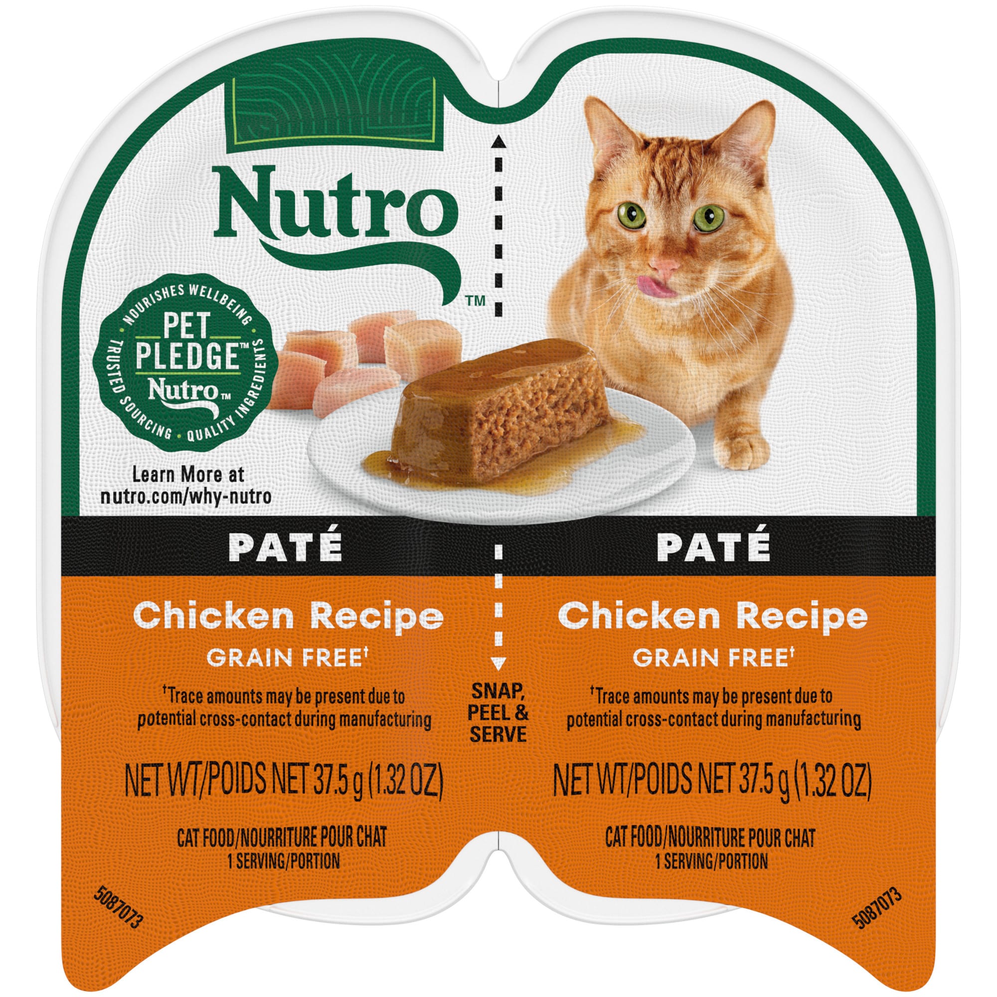 wet cat food portions