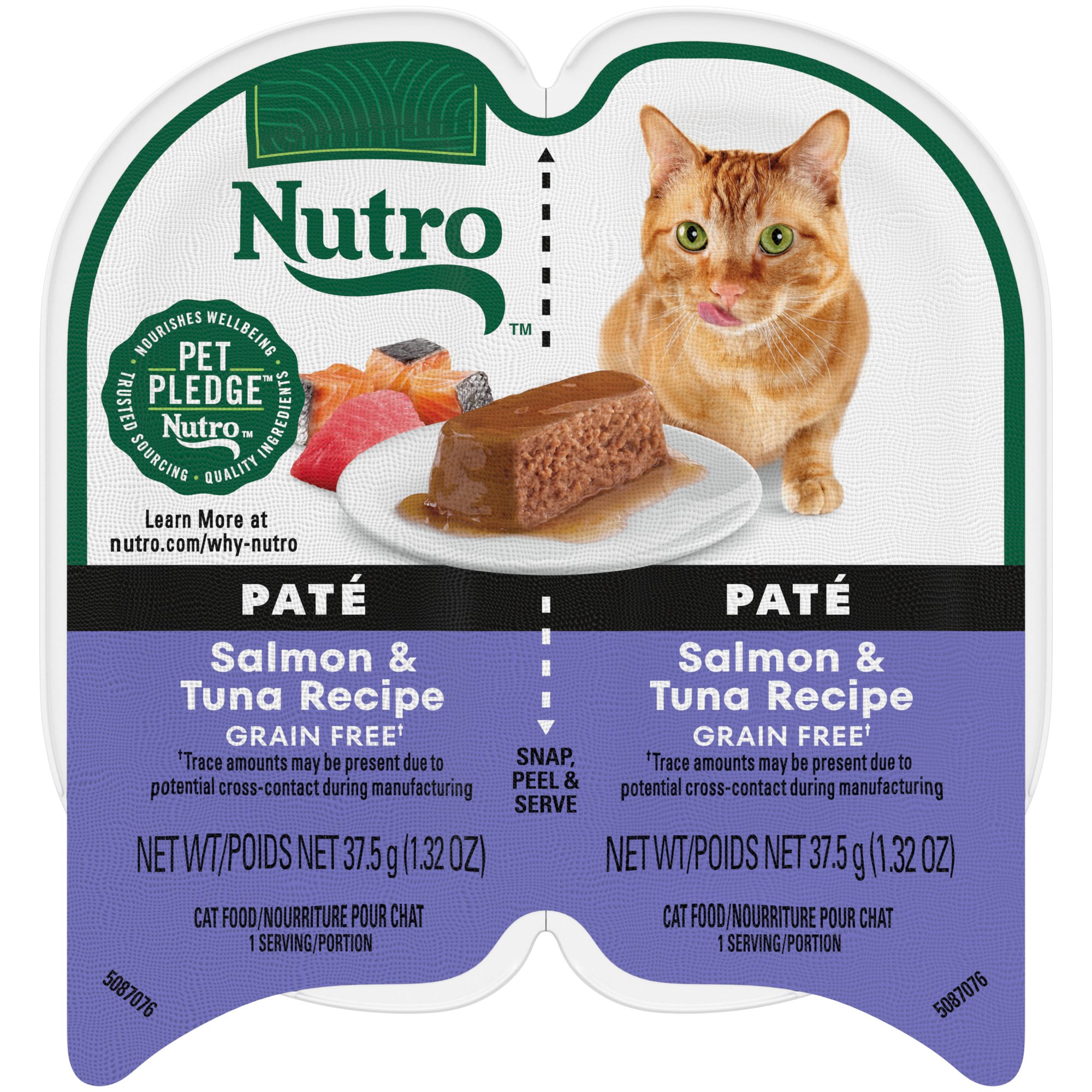 Nutro salmon and potato cat food sale