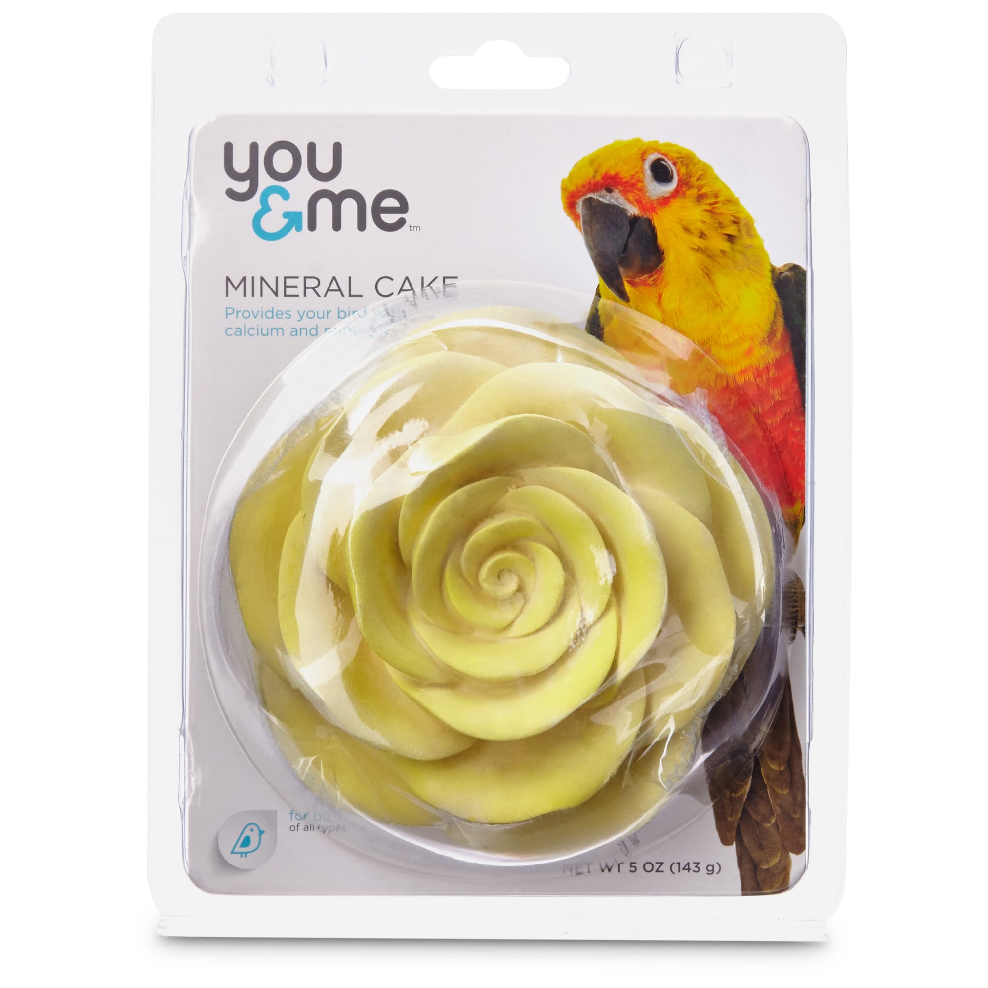 You Me Rose Mineral Bird Cake Petco