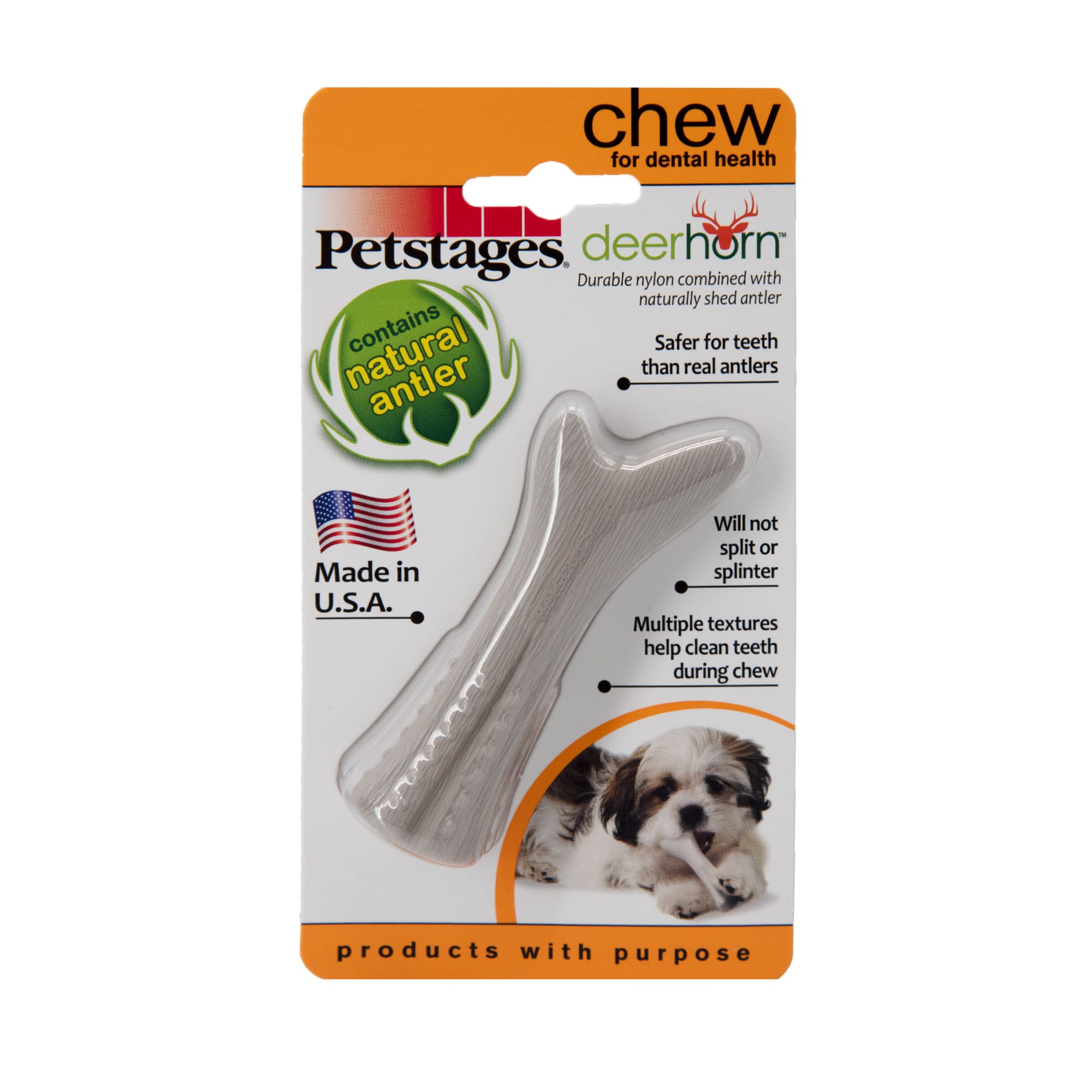 Petstages deerhorn stick hotsell