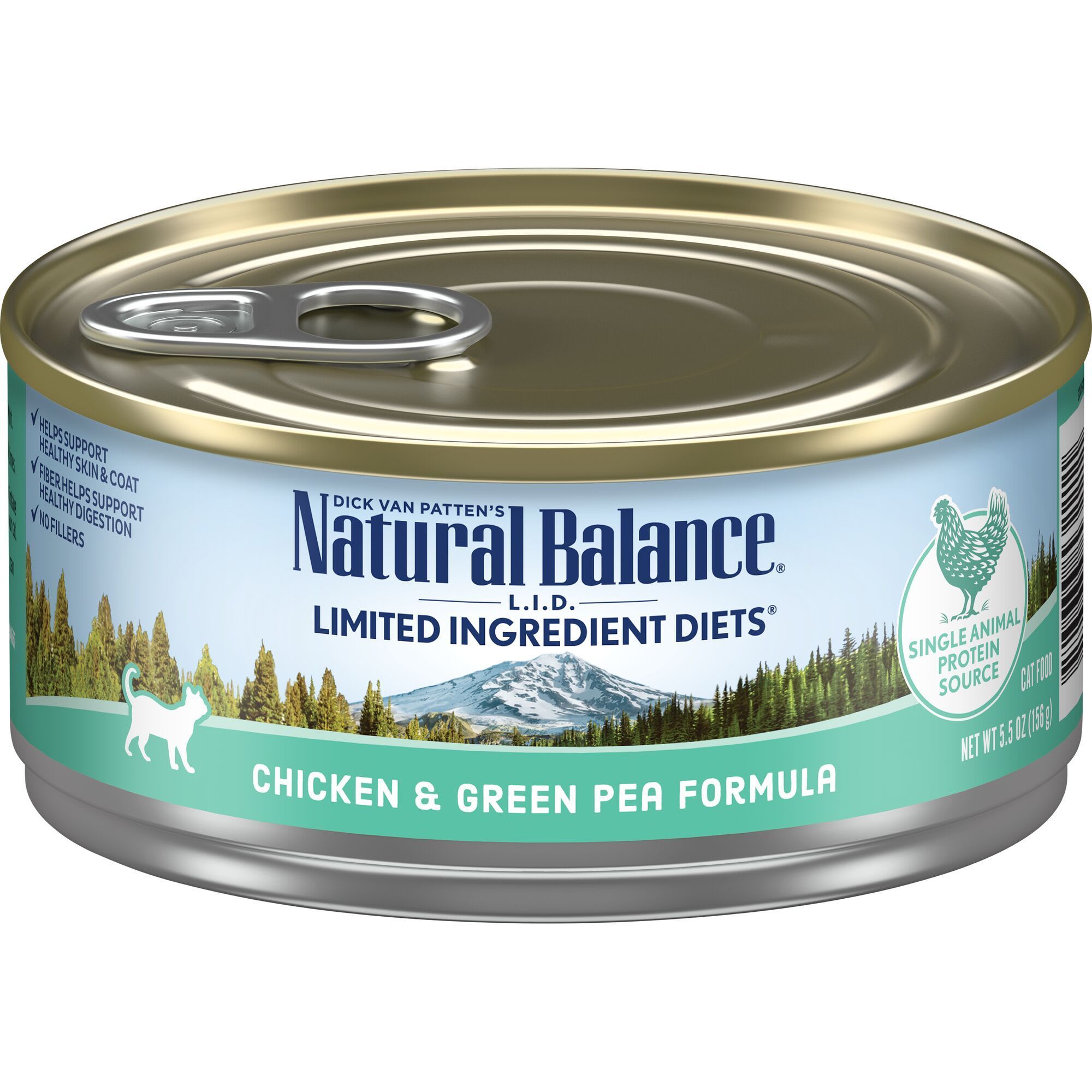 petco natural balance cat food