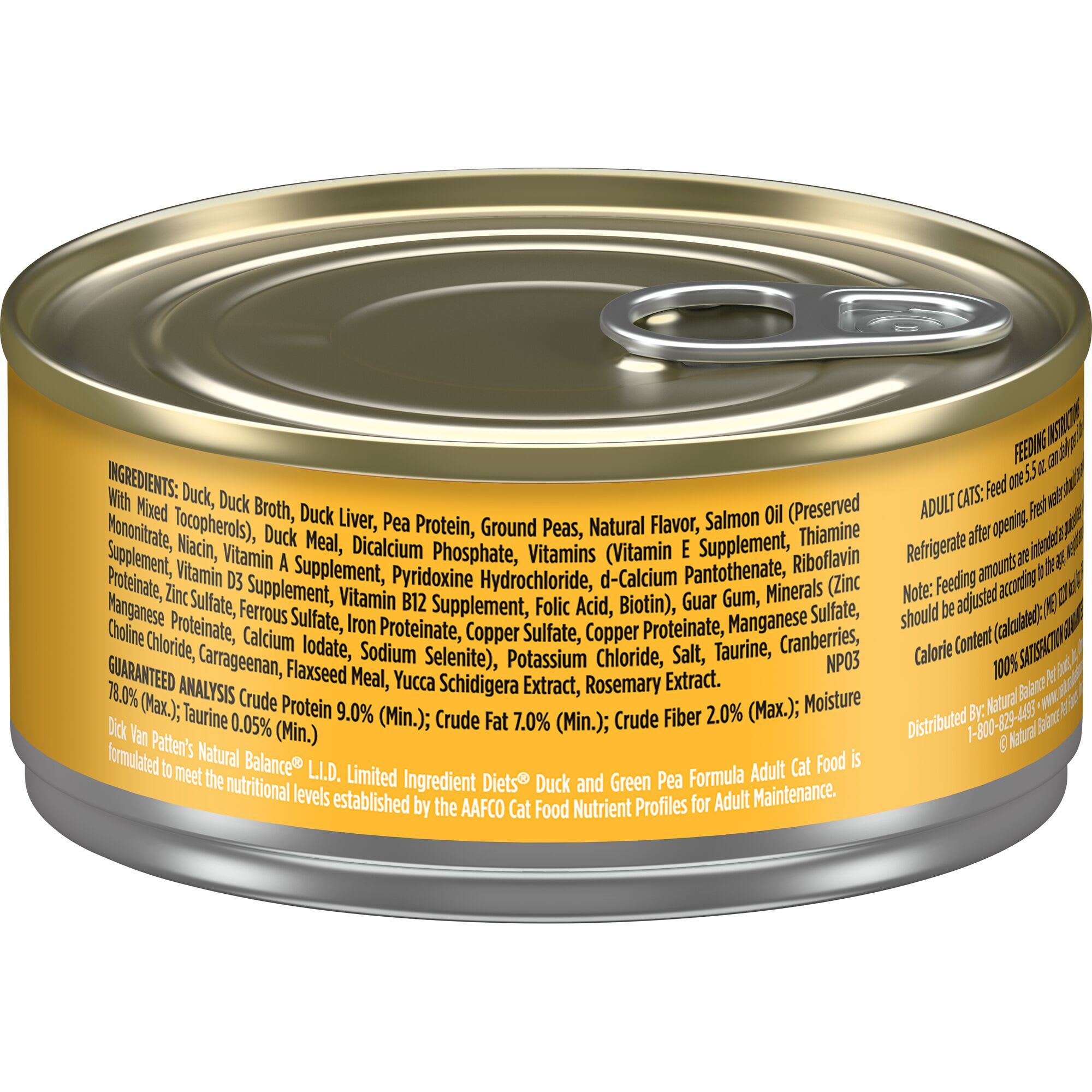 Natural Balance Limited Ingredient Adult Grain Free Wet Canned