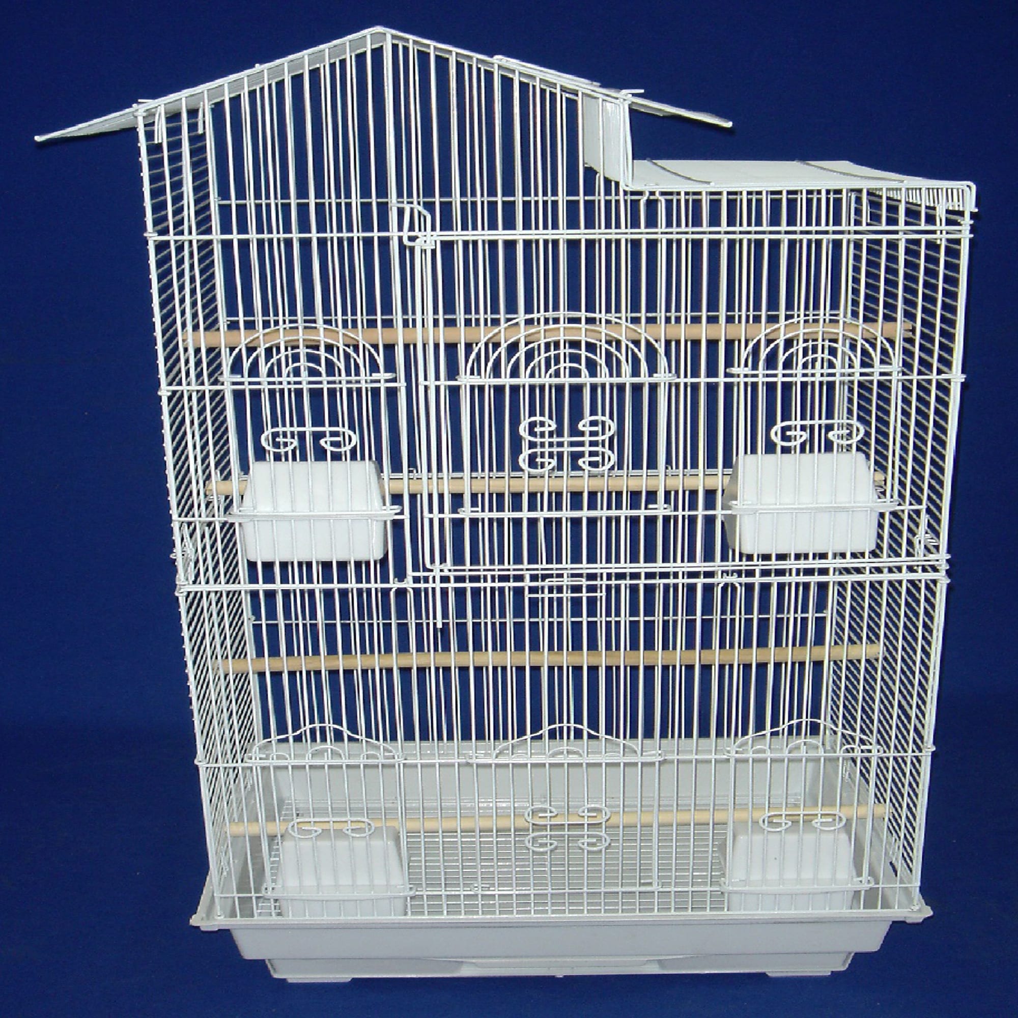 YML Tall Villa White Top Bird Cage, 18" L X 14" W X 35" H Petco — free download