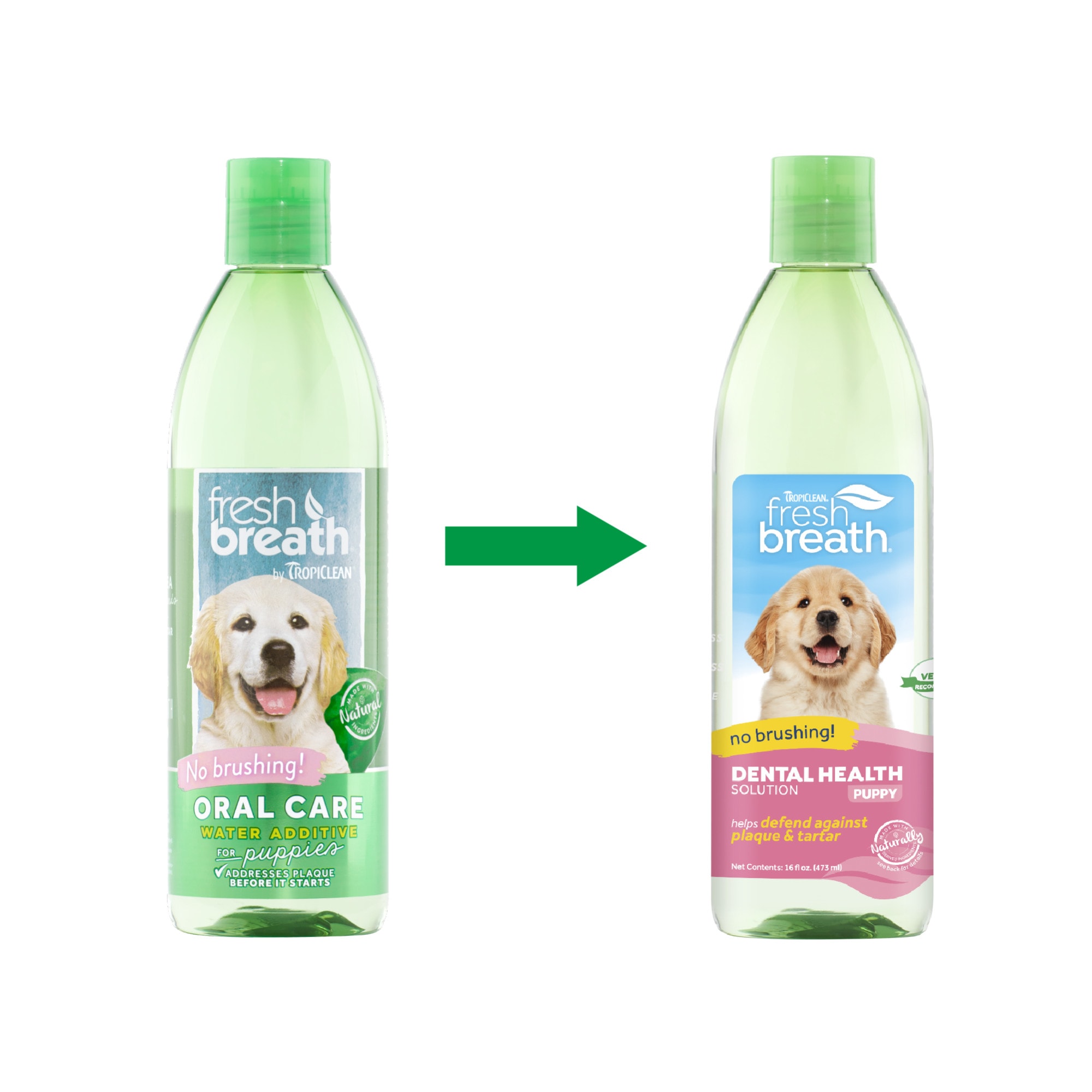 Dog fresh store breath water additive