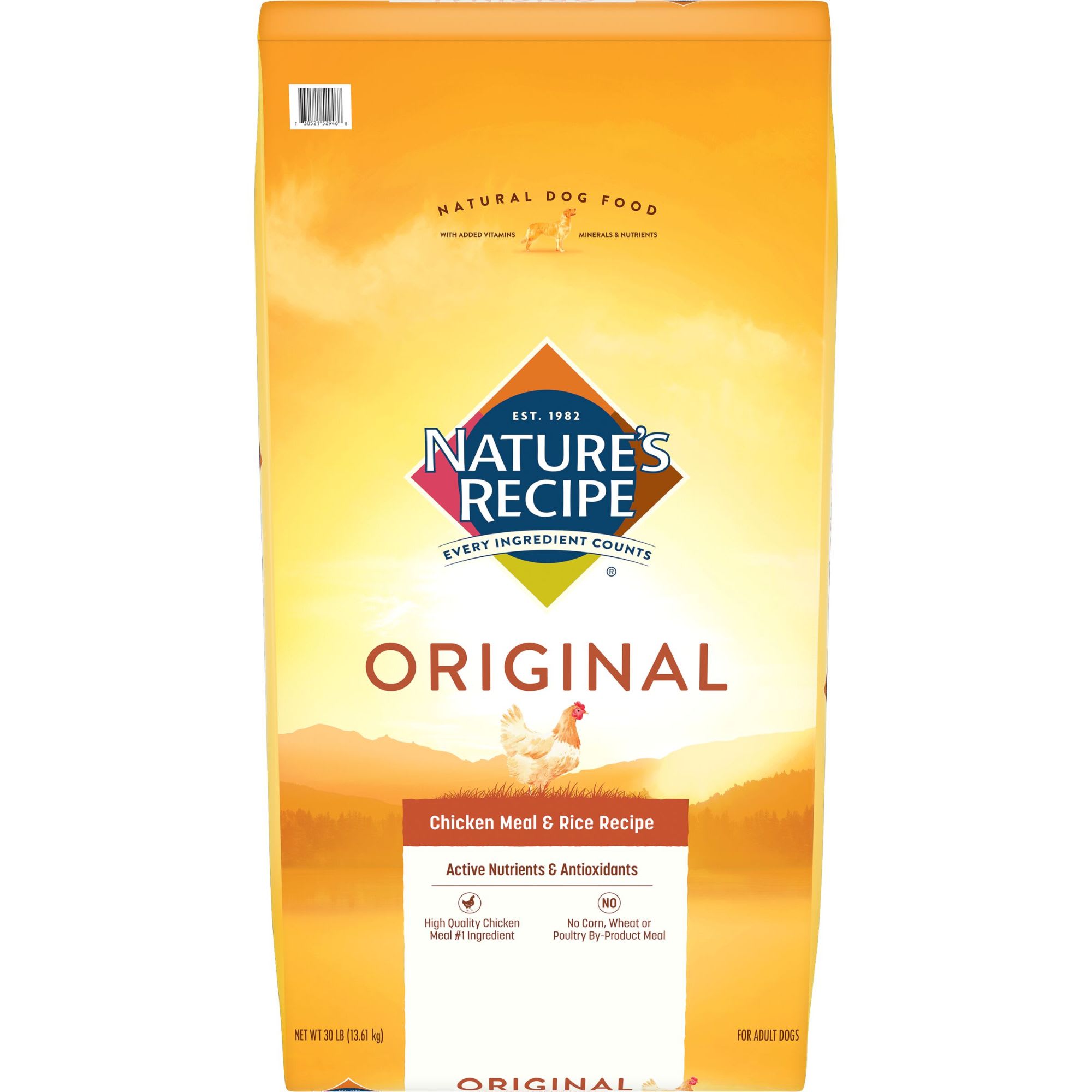 Nature S Recipe Chicken Meal Rice Adult Dog Food 30 Lbs Petco