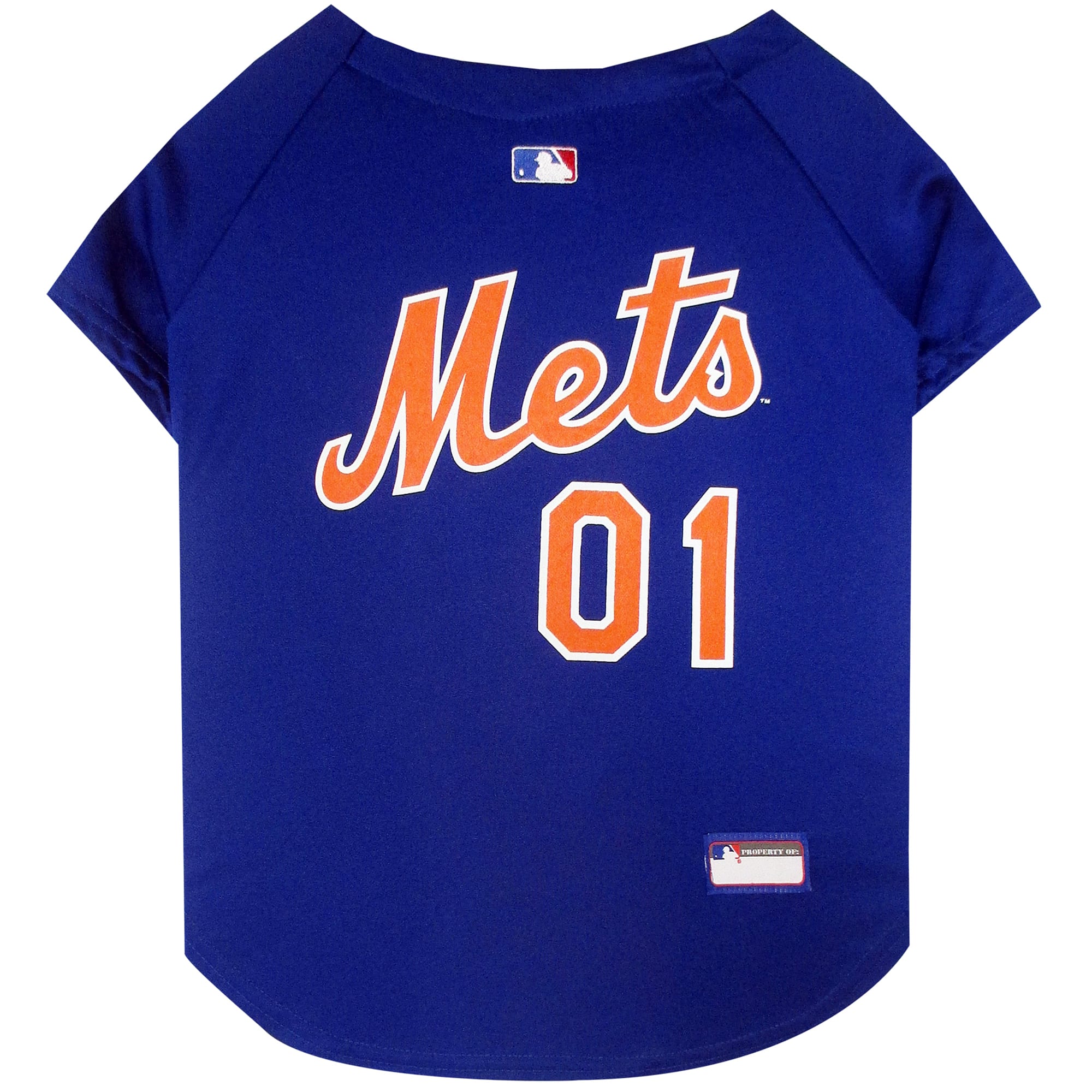 Pets First MLB National League East Jersey for Dogs, Medium, New York Mets