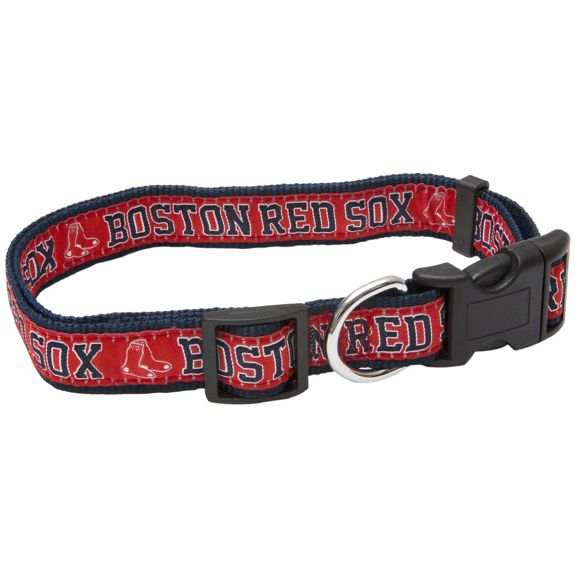 Pets First Boston Red Sox Collar, Medium