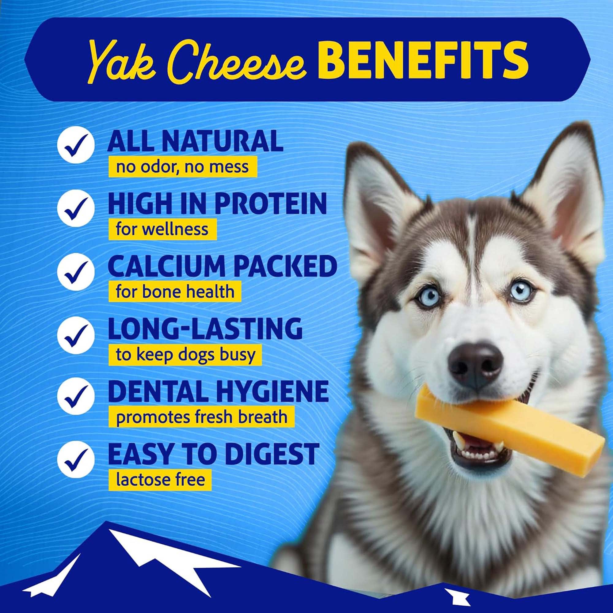 Himalayan Dog Chew Bacon Flavor, Large - Long Lasting, Natural Cheese Treat For Dogs Up To 55 Lbs