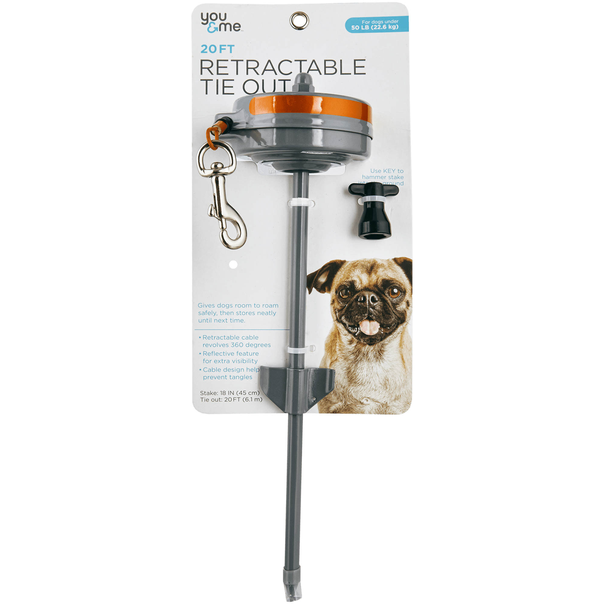 Lixit retractable best sale dog tie out