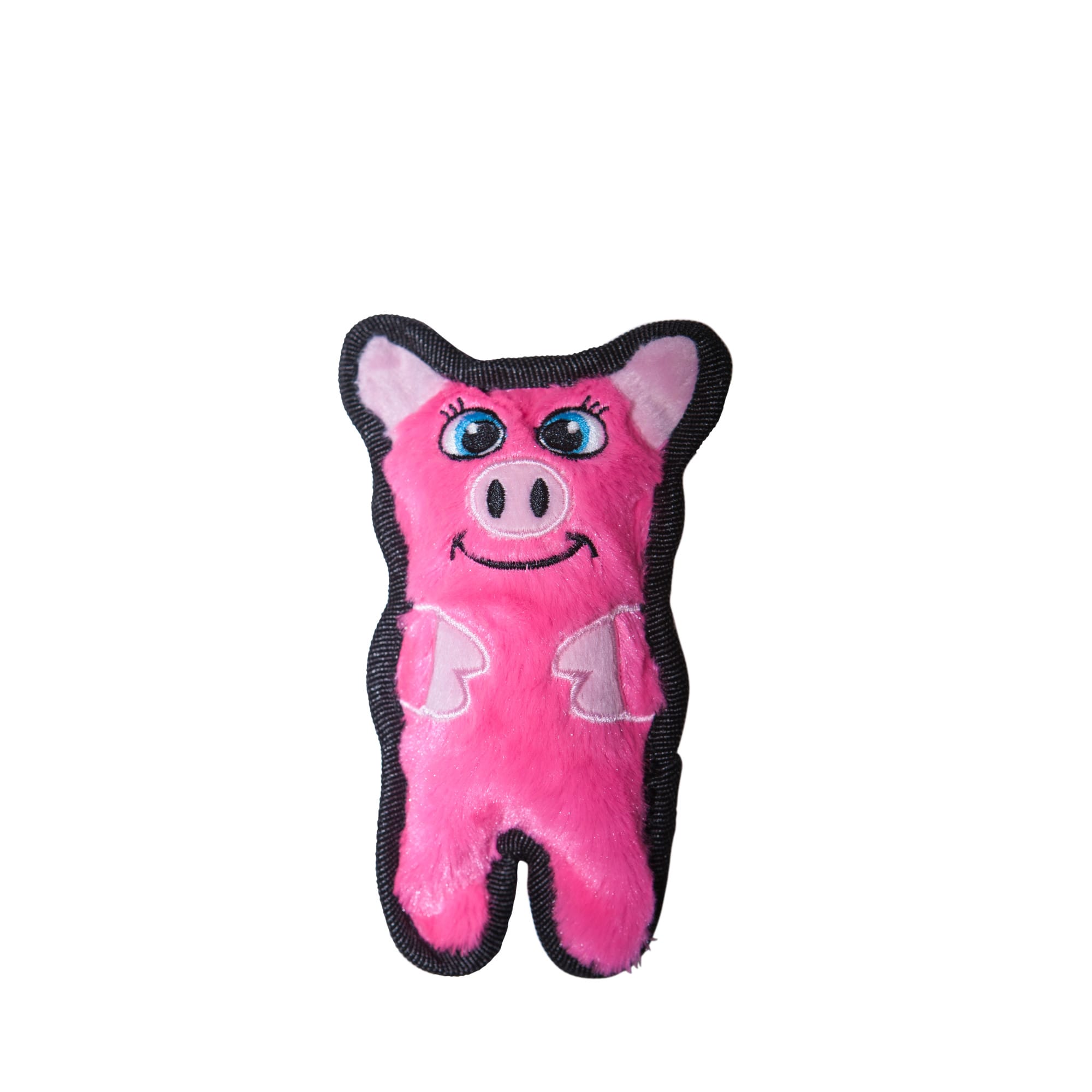 pink pig dog toy