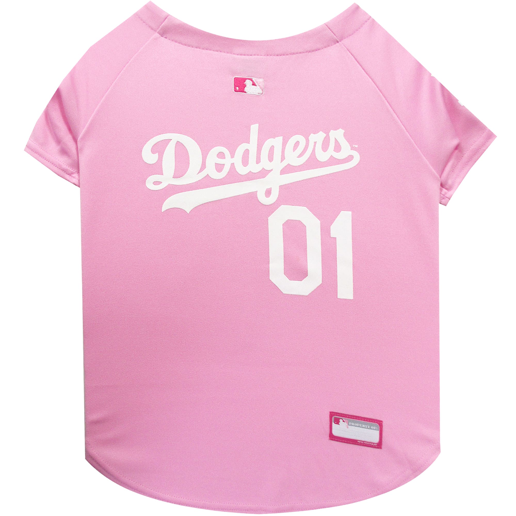 pink womens dodgers jersey