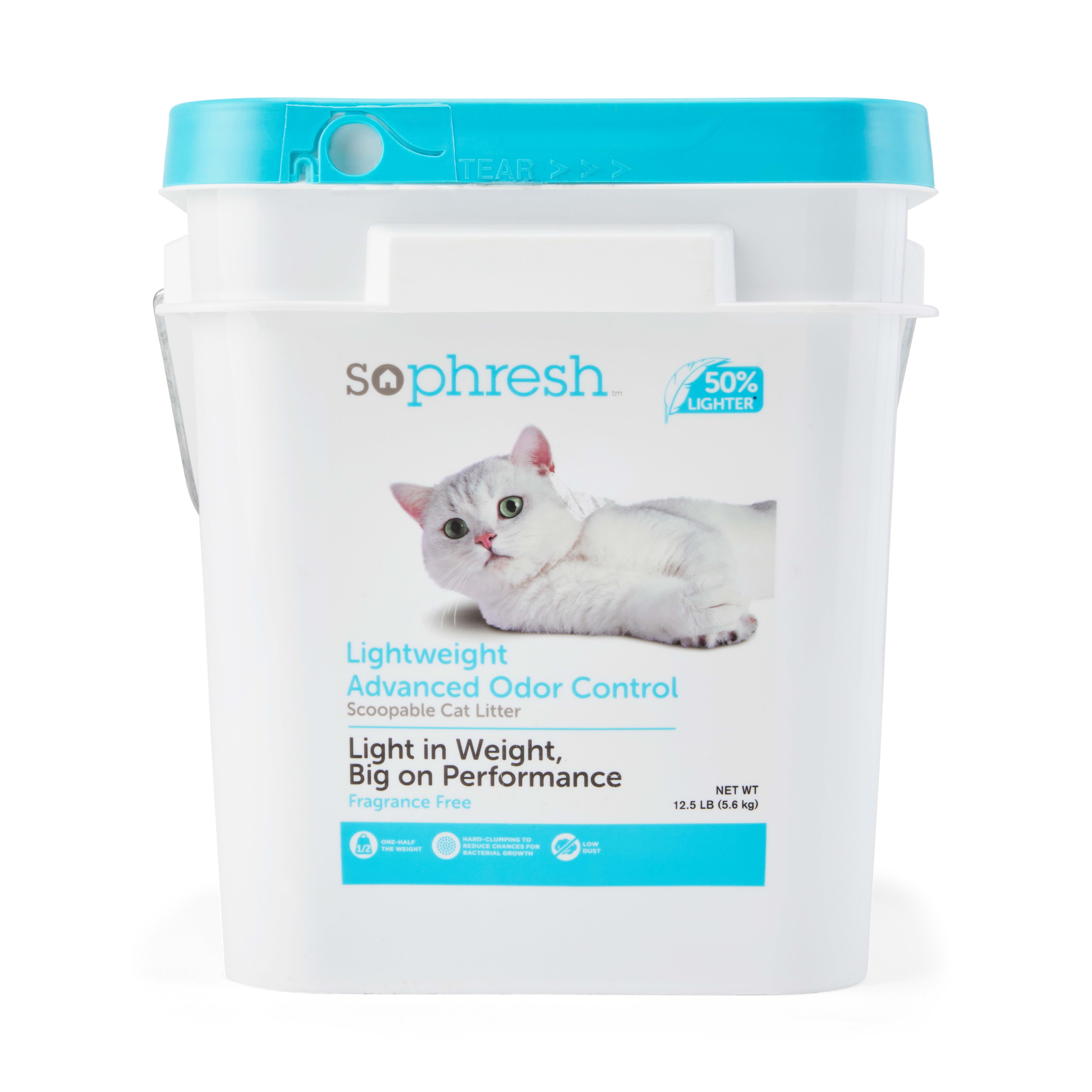 So Phresh Lightweight Advanced Odor Control Cat Litter, 12.5 lbs. Petco