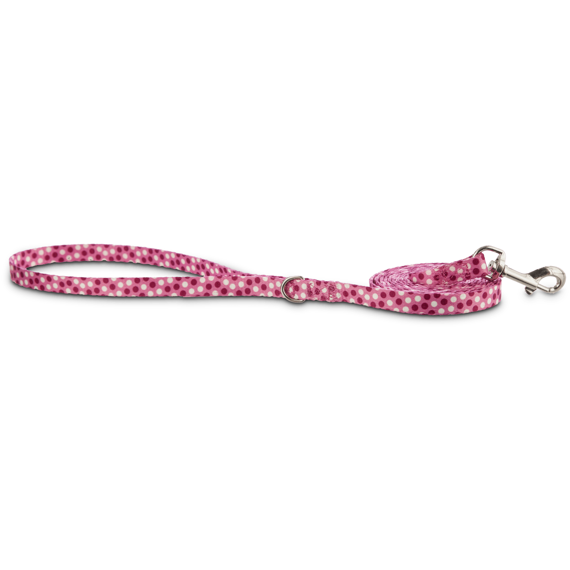 YOULY Pink Polka Dot 6 ft Dog Lead for All Sizes