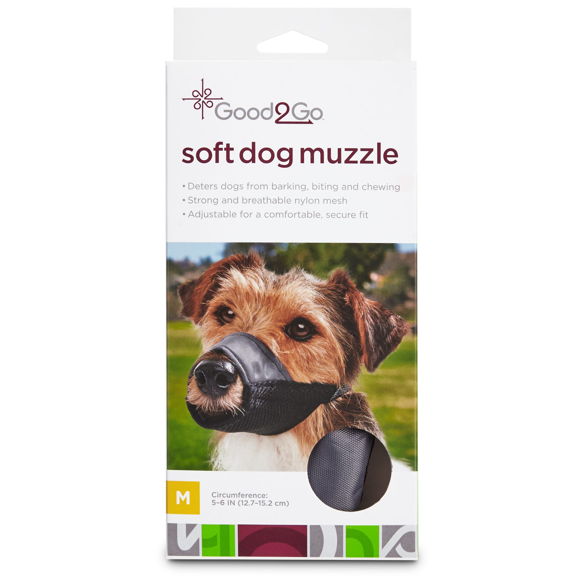 Good2go Nylon Mesh Dog Muzzle Medium Petco