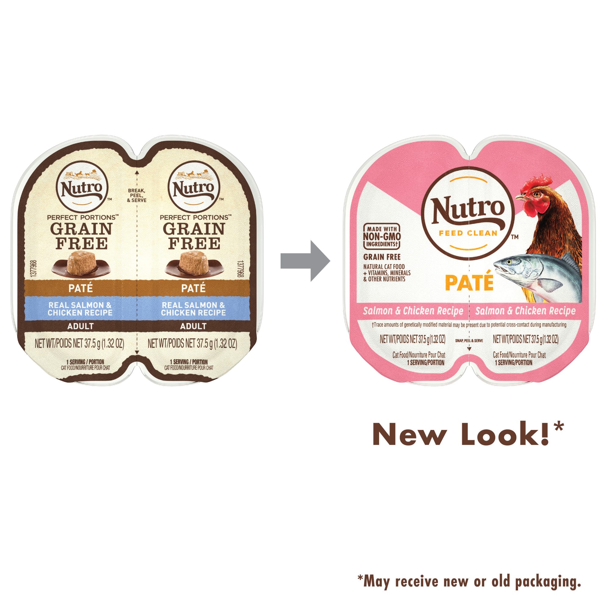 Nutro salmon and store potato cat food