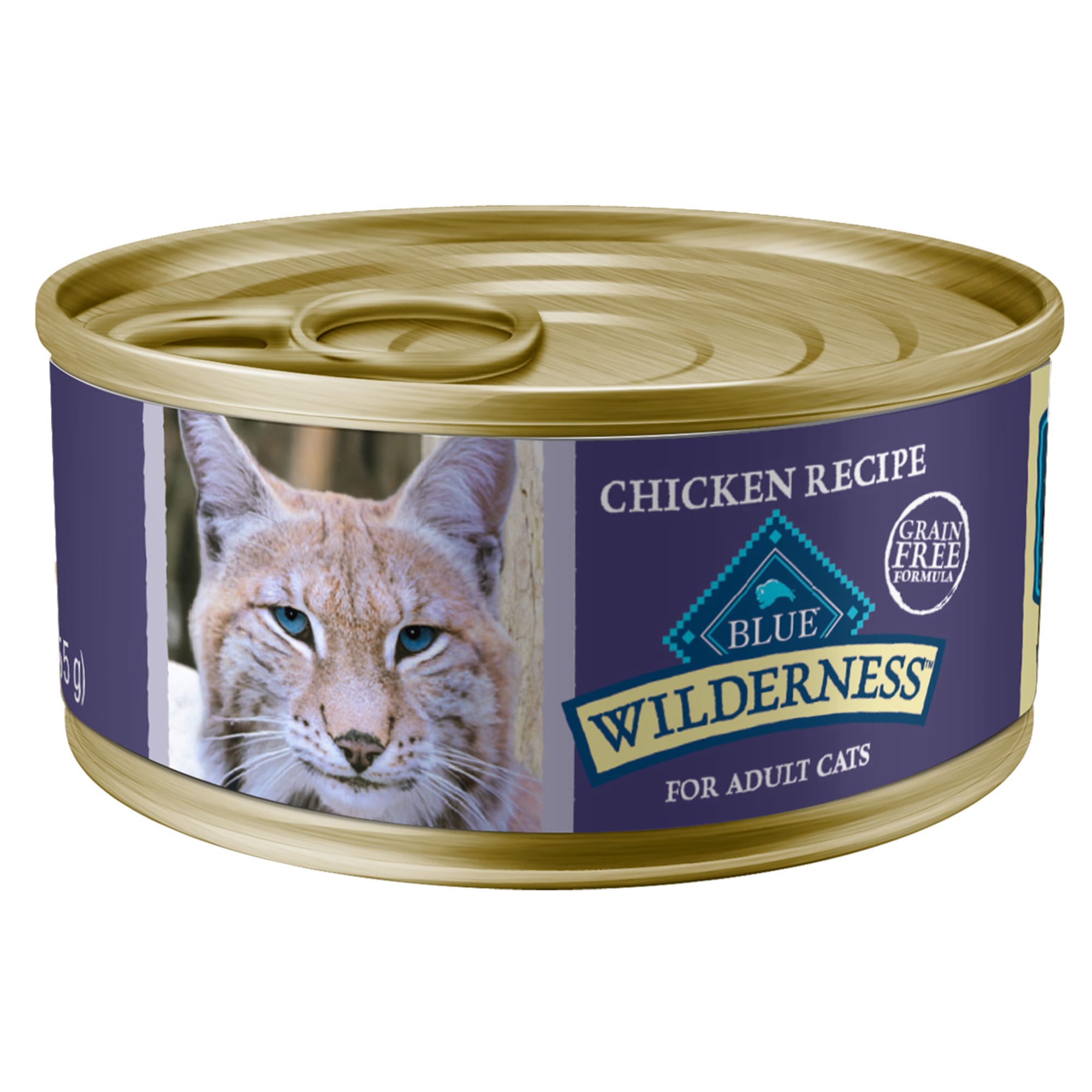 Blue Buffalo Blue Wilderness Chicken Canned Cat Food, 3 oz., Case of 24